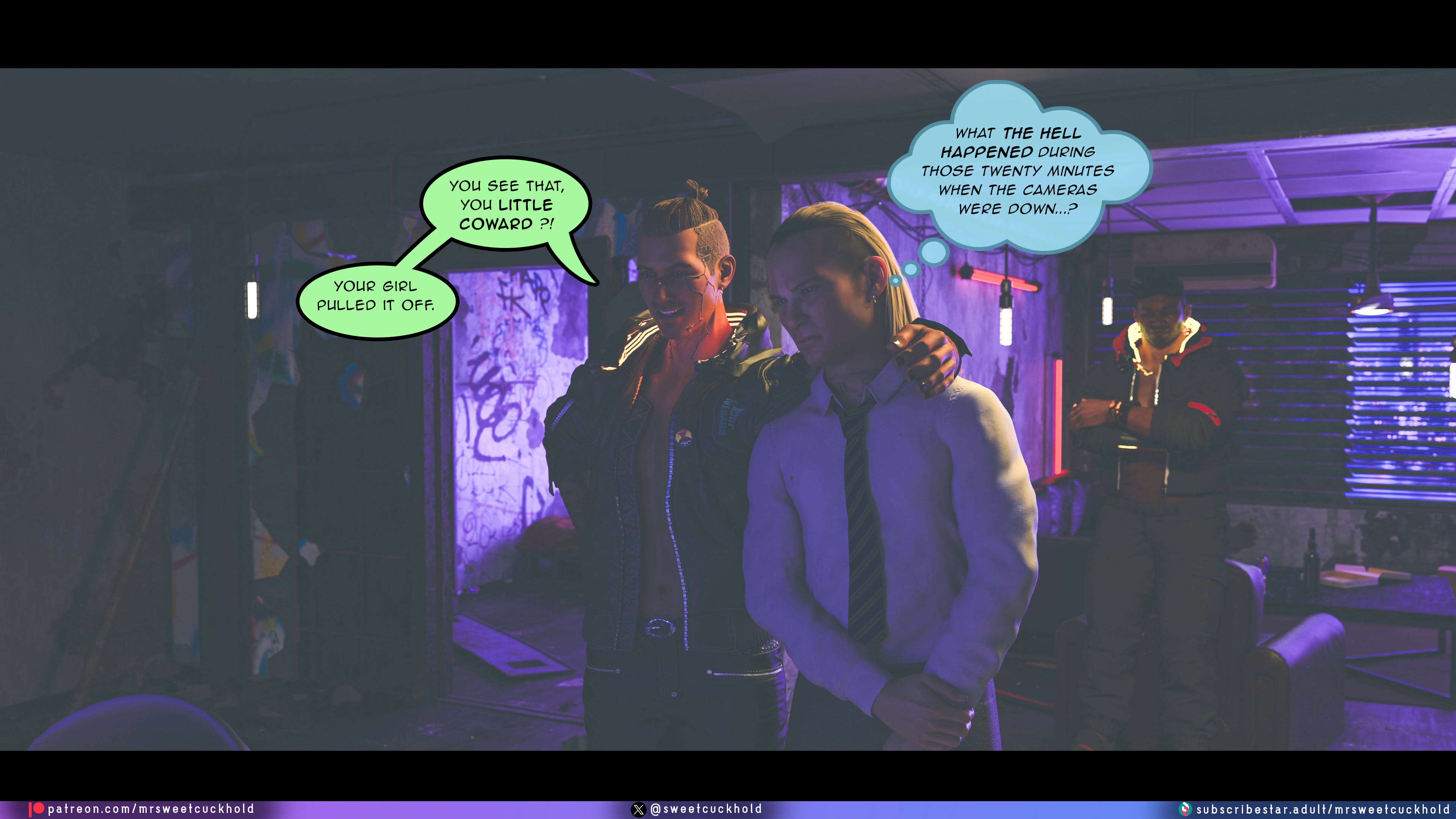 Street Corruption (Cyberpunk 2077) [Mr.SweetCuckhold] Chapter 2 Page 153