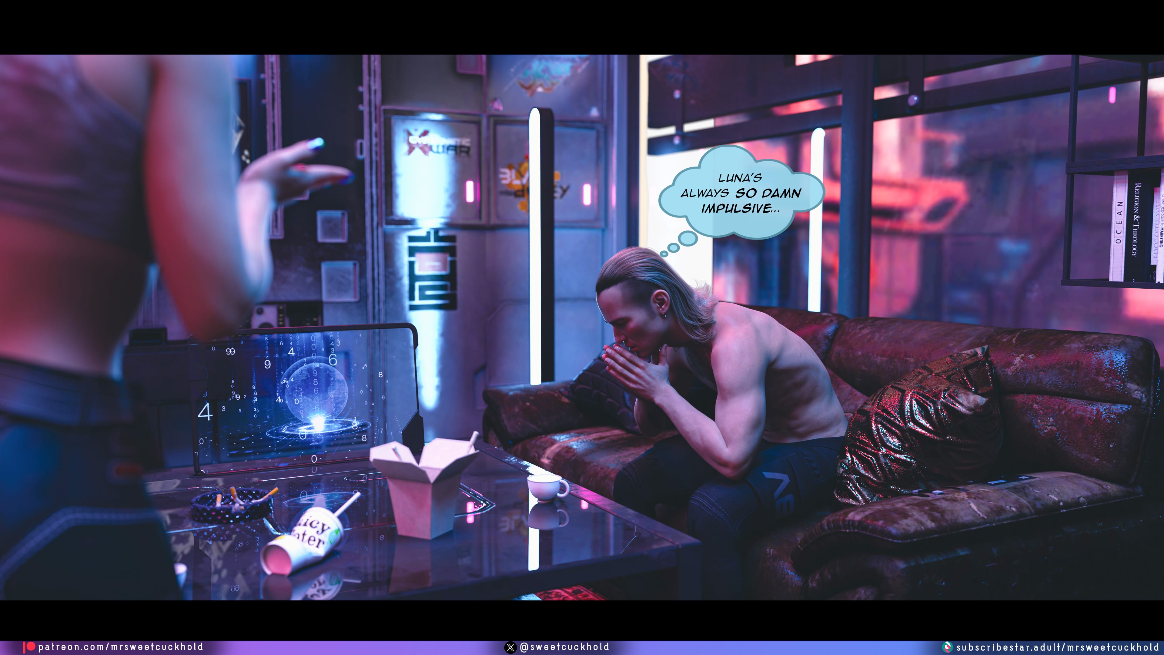 Street Corruption (Cyberpunk 2077) [Mr.SweetCuckhold] Chapter 2 Page 24
