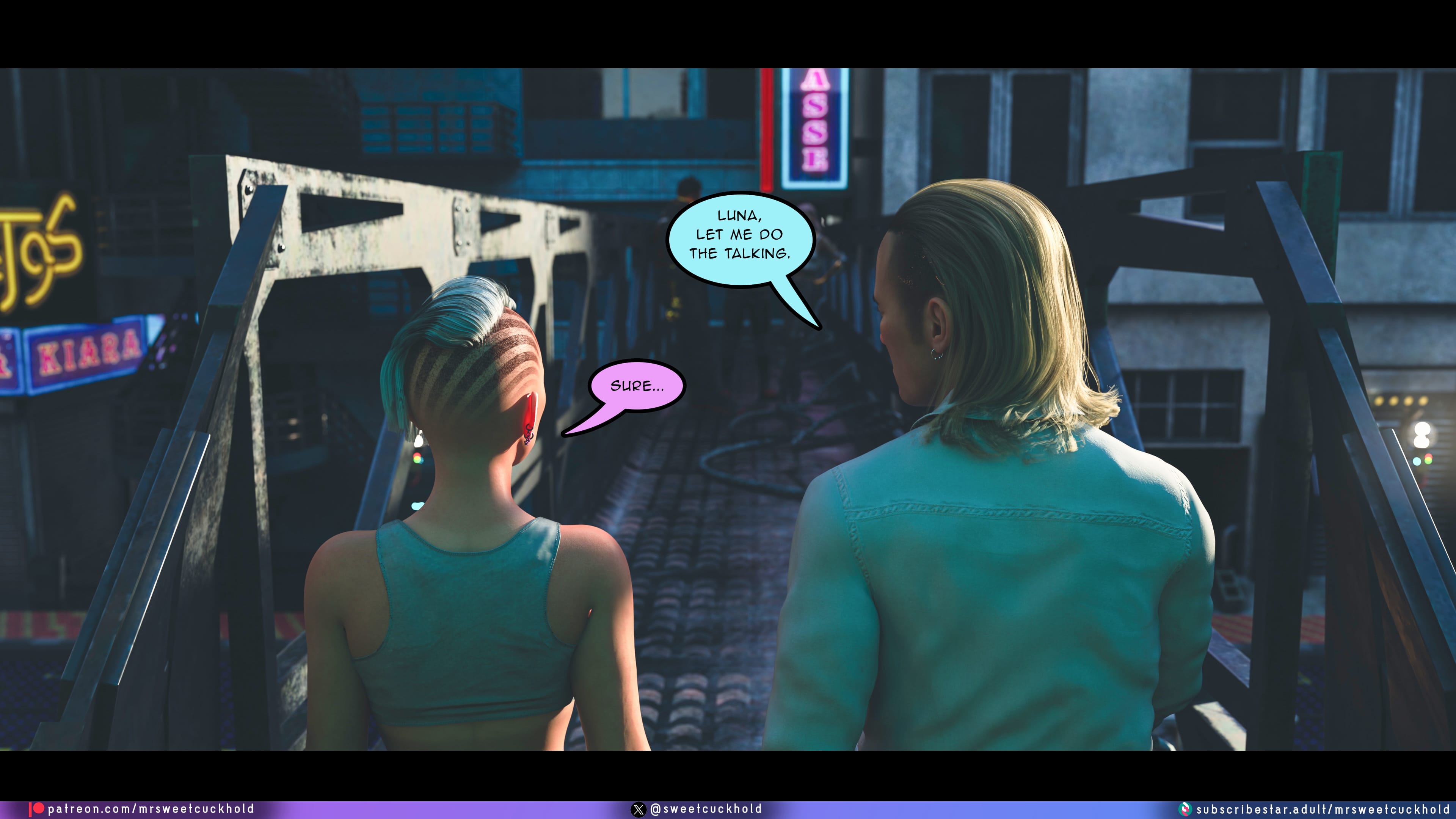 Street Corruption (Cyberpunk 2077) [Mr.SweetCuckhold] Chapter 2 Page 30