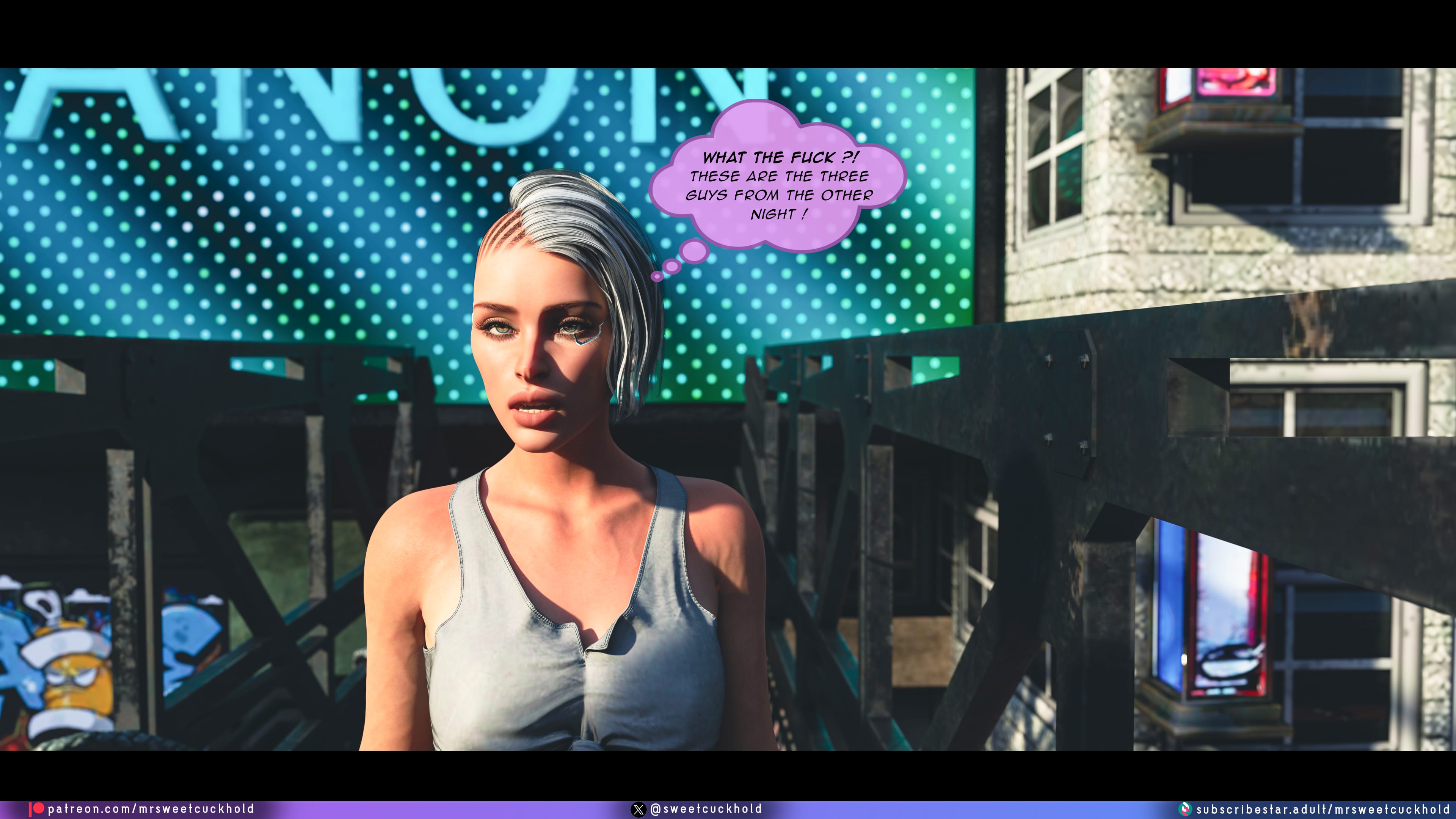 Street Corruption (Cyberpunk 2077) [Mr.SweetCuckhold] Chapter 2 Page 33