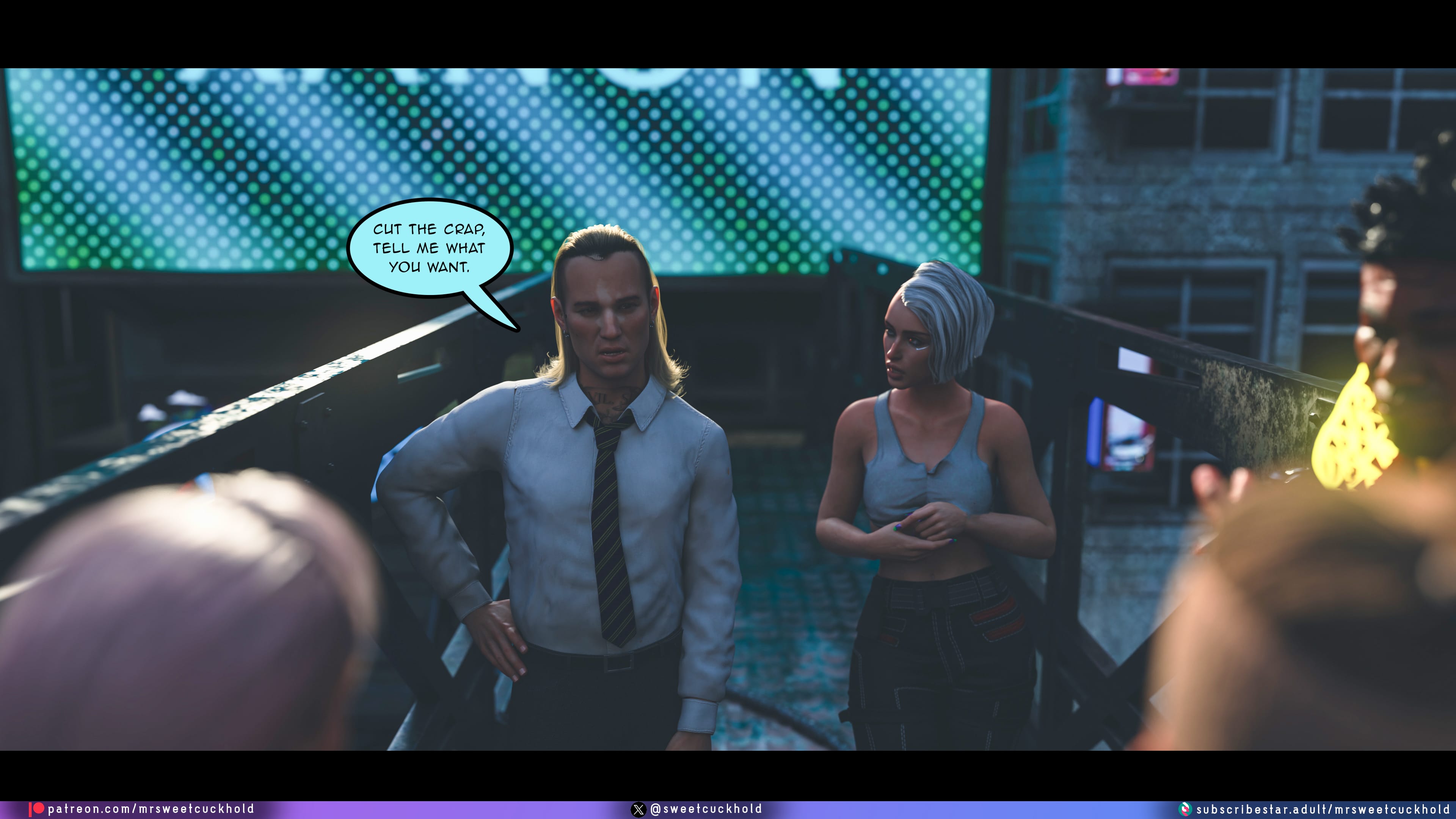 Street Corruption (Cyberpunk 2077) [Mr.SweetCuckhold] Chapter 2 Page 35