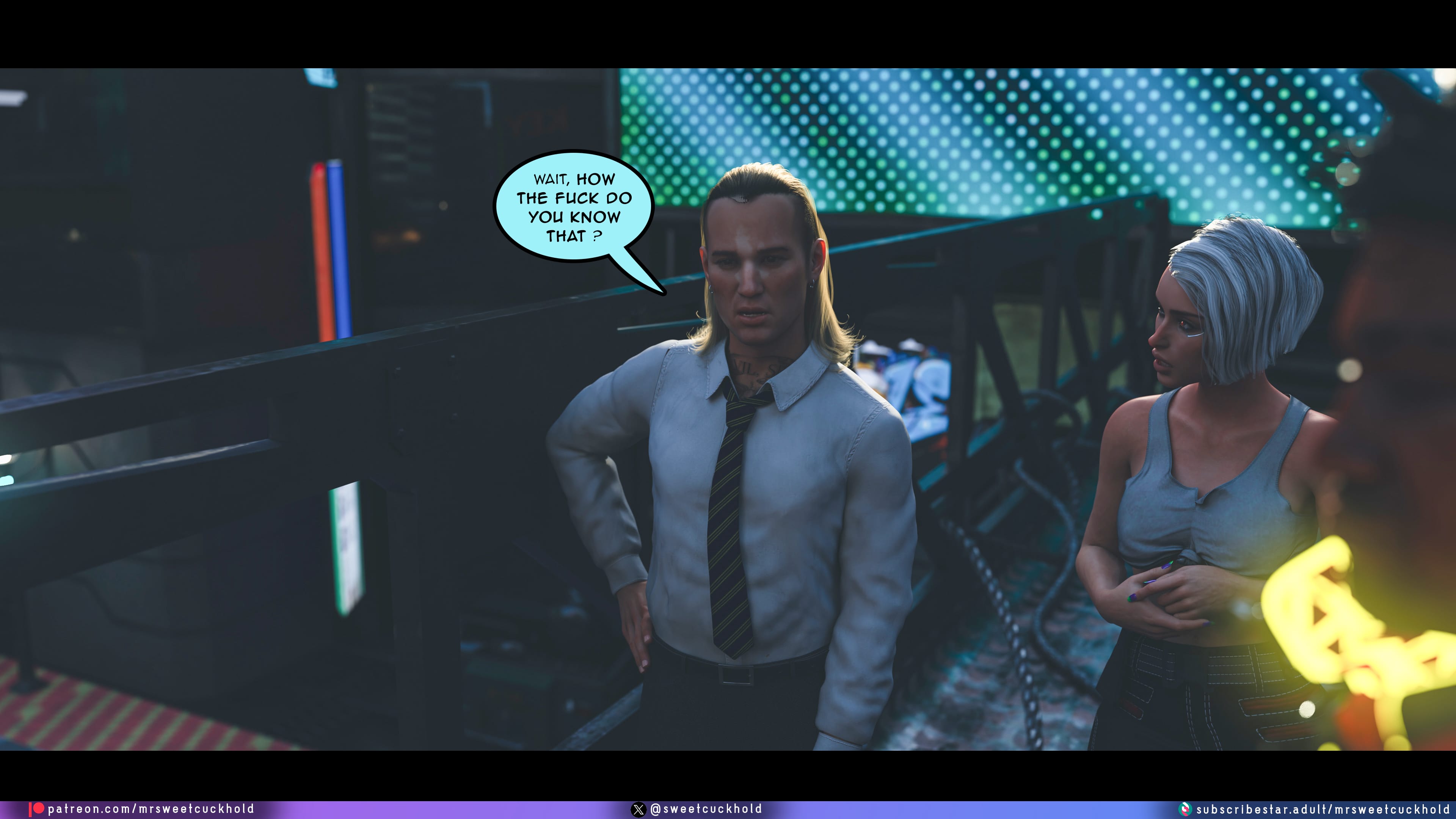 Street Corruption (Cyberpunk 2077) [Mr.SweetCuckhold] Chapter 2 Page 38