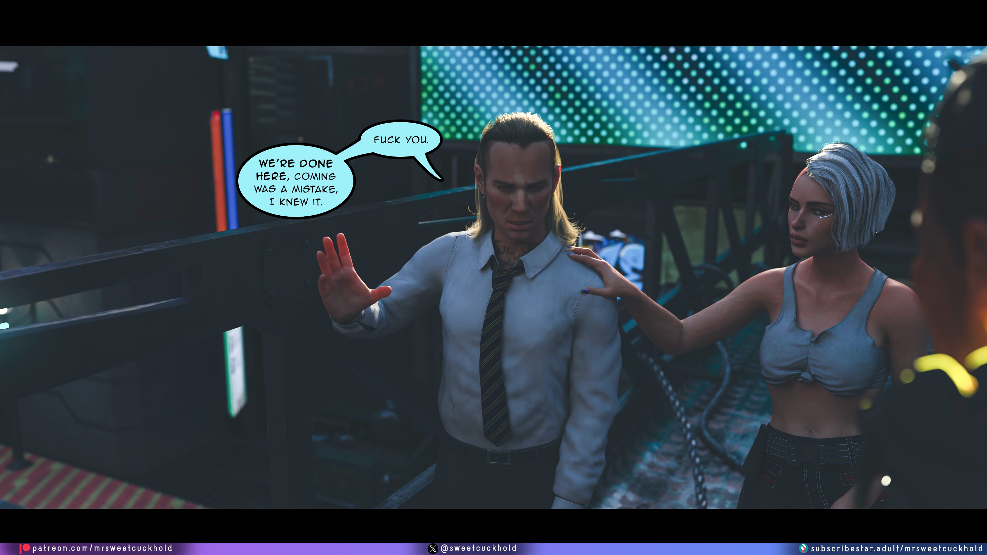 Street Corruption (Cyberpunk 2077) [Mr.SweetCuckhold] Chapter 2 Page 45