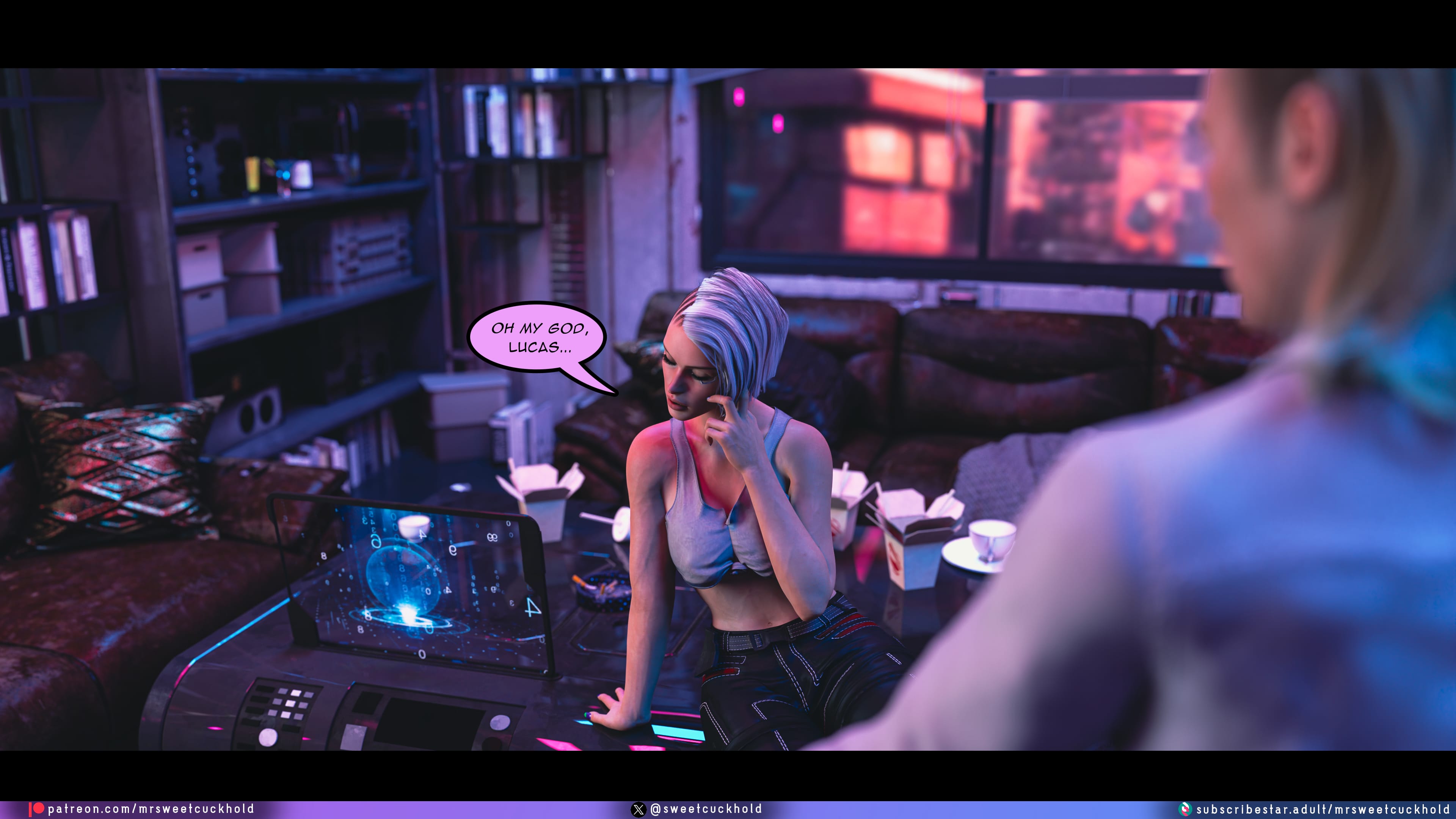 Street Corruption (Cyberpunk 2077) [Mr.SweetCuckhold] Chapter 2 Page 65