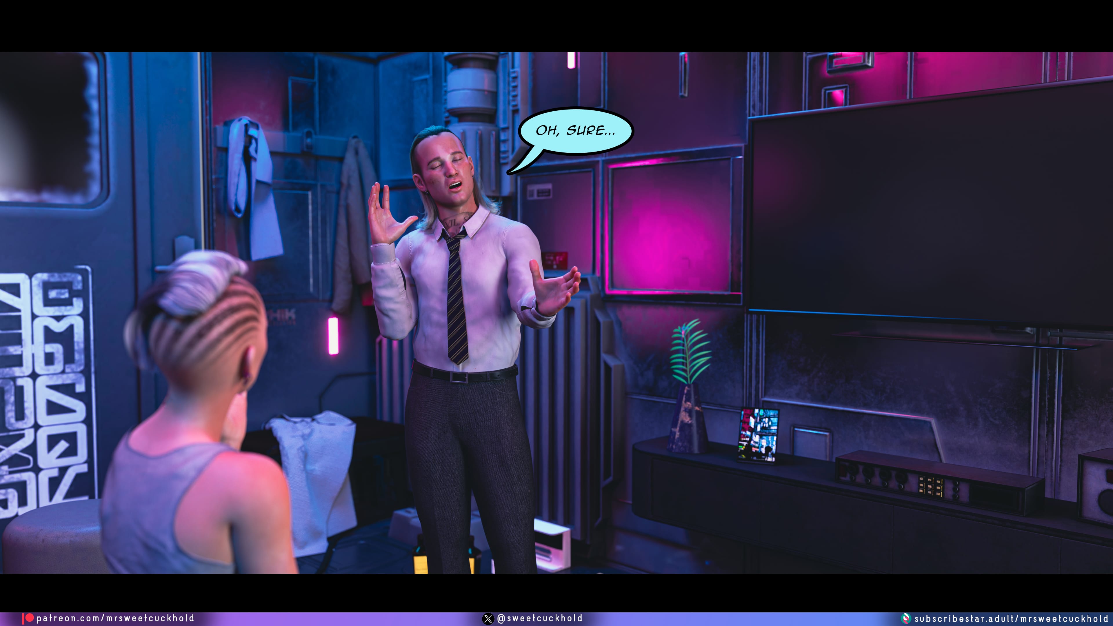 Street Corruption (Cyberpunk 2077) [Mr.SweetCuckhold] Chapter 2 Page 67
