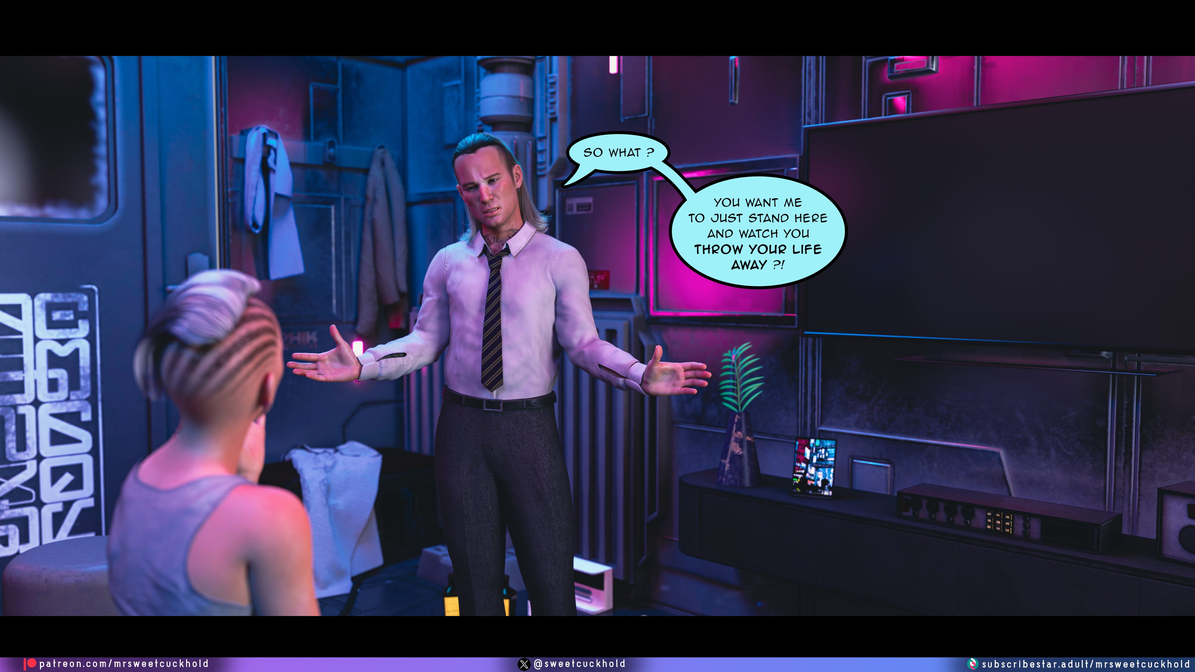 Street Corruption (Cyberpunk 2077) [Mr.SweetCuckhold] Chapter 2 Page 68