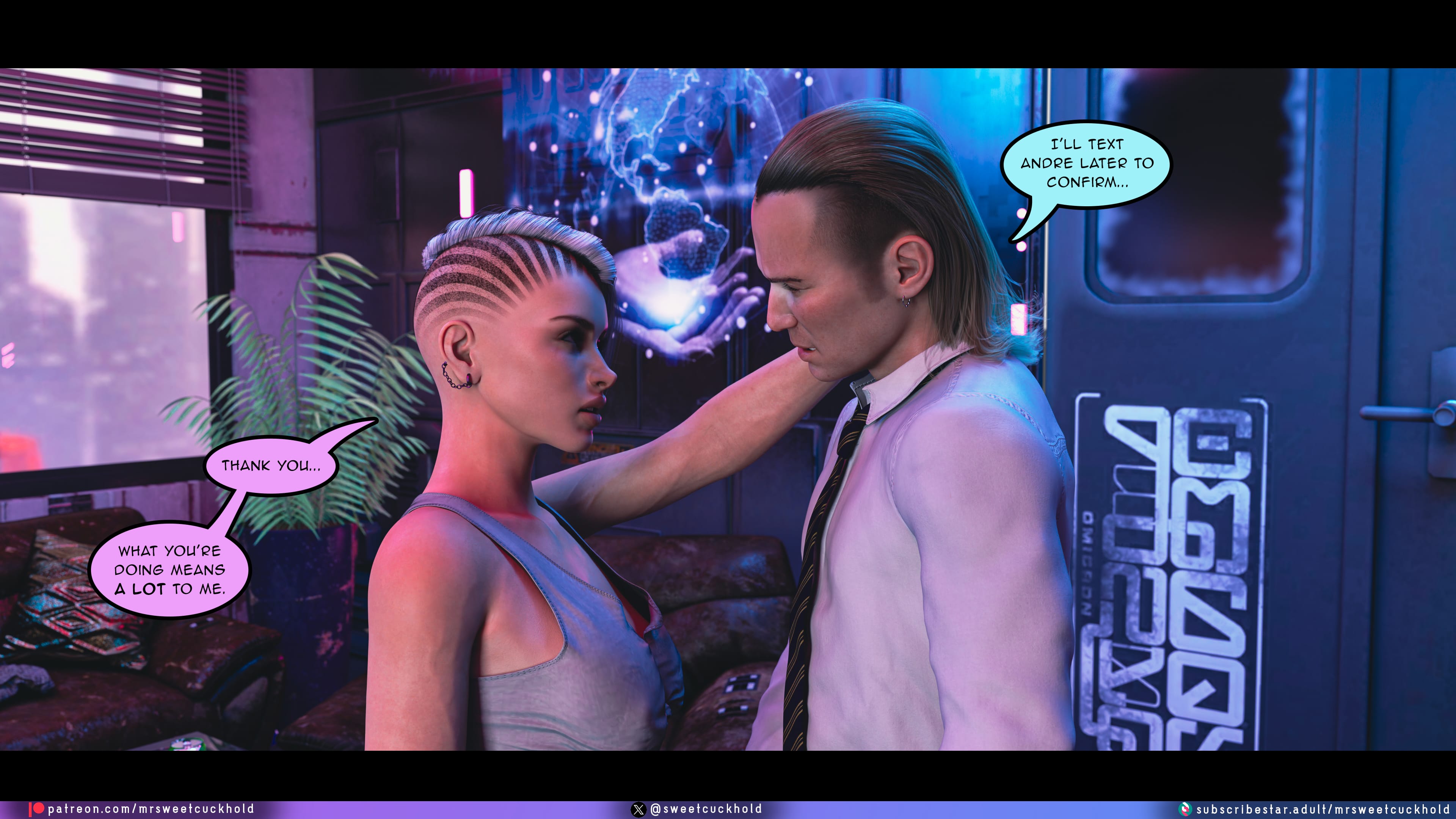 Street Corruption (Cyberpunk 2077) [Mr.SweetCuckhold] Chapter 2 Page 74