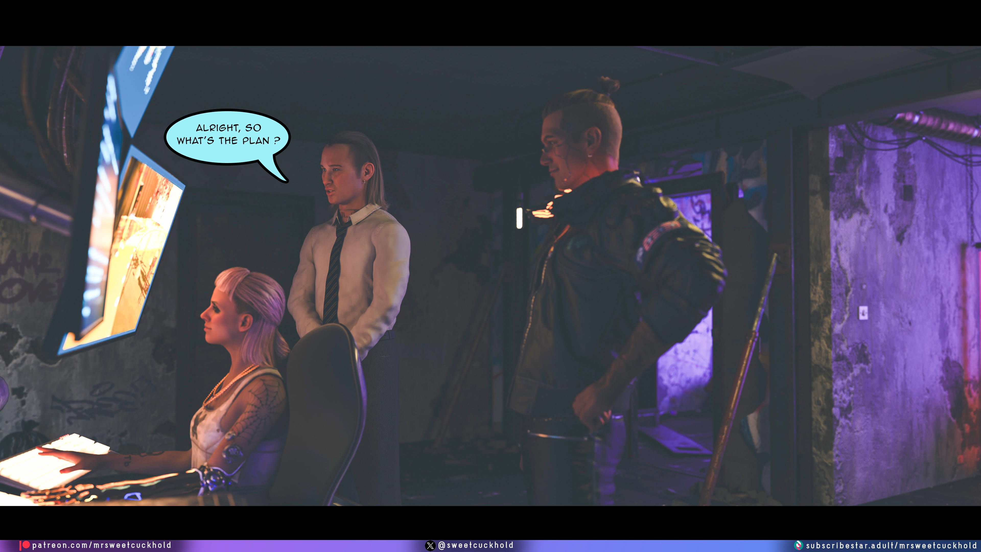 Street Corruption (Cyberpunk 2077) [Mr.SweetCuckhold] Chapter 2 Page 77
