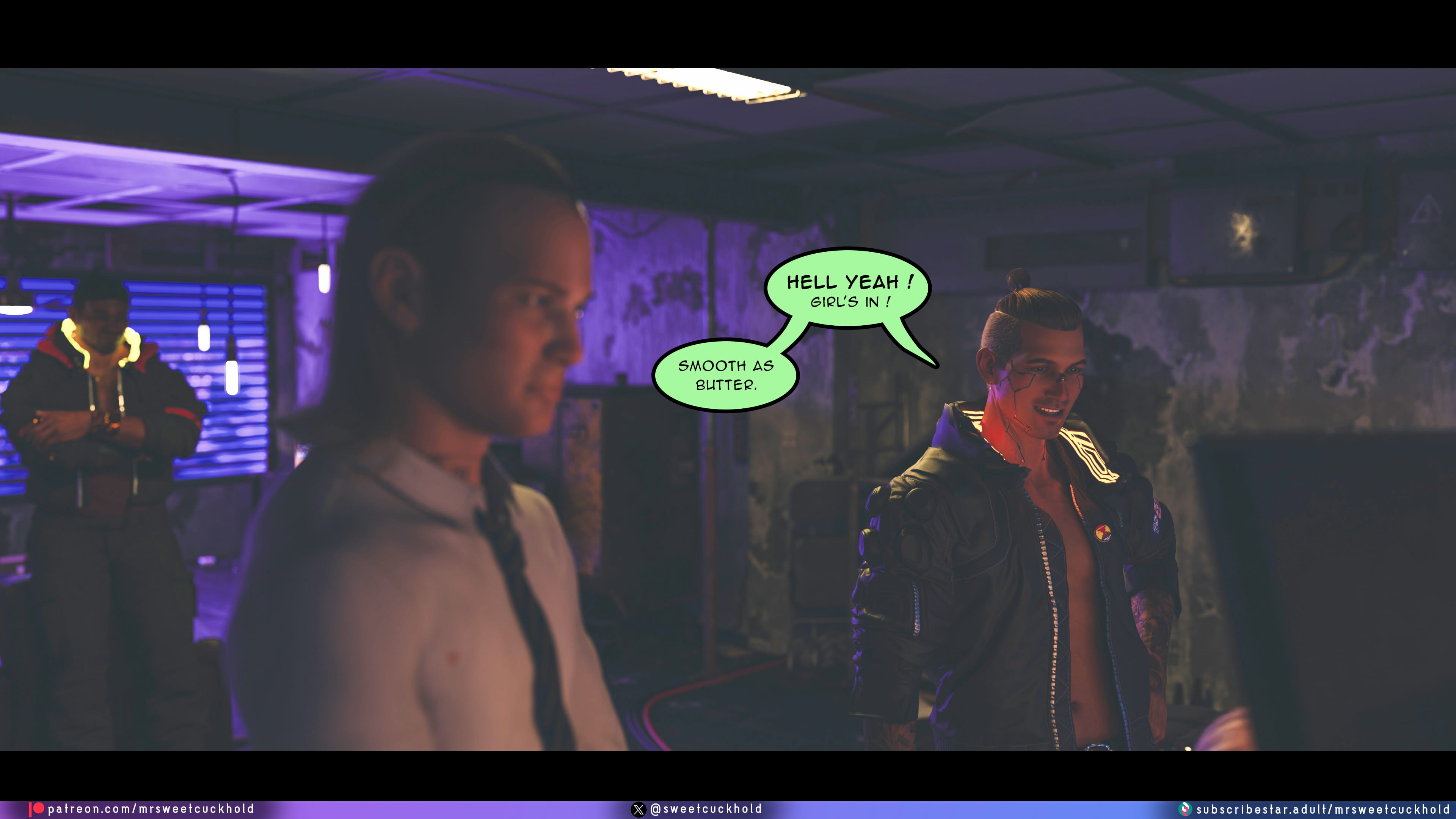 Street Corruption (Cyberpunk 2077) [Mr.SweetCuckhold] Chapter 2 Page 85