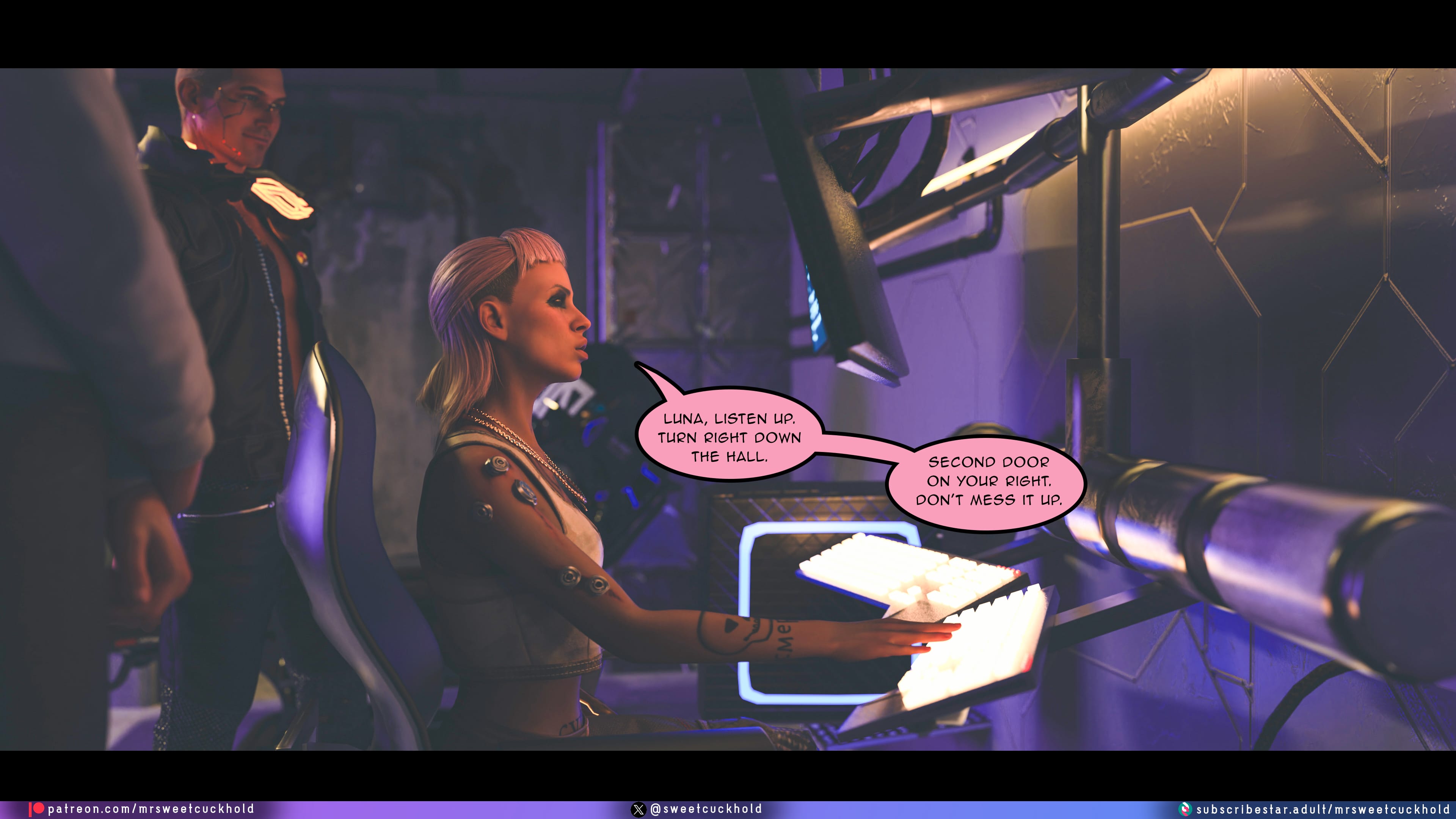 Street Corruption (Cyberpunk 2077) [Mr.SweetCuckhold] Chapter 2 Page 86