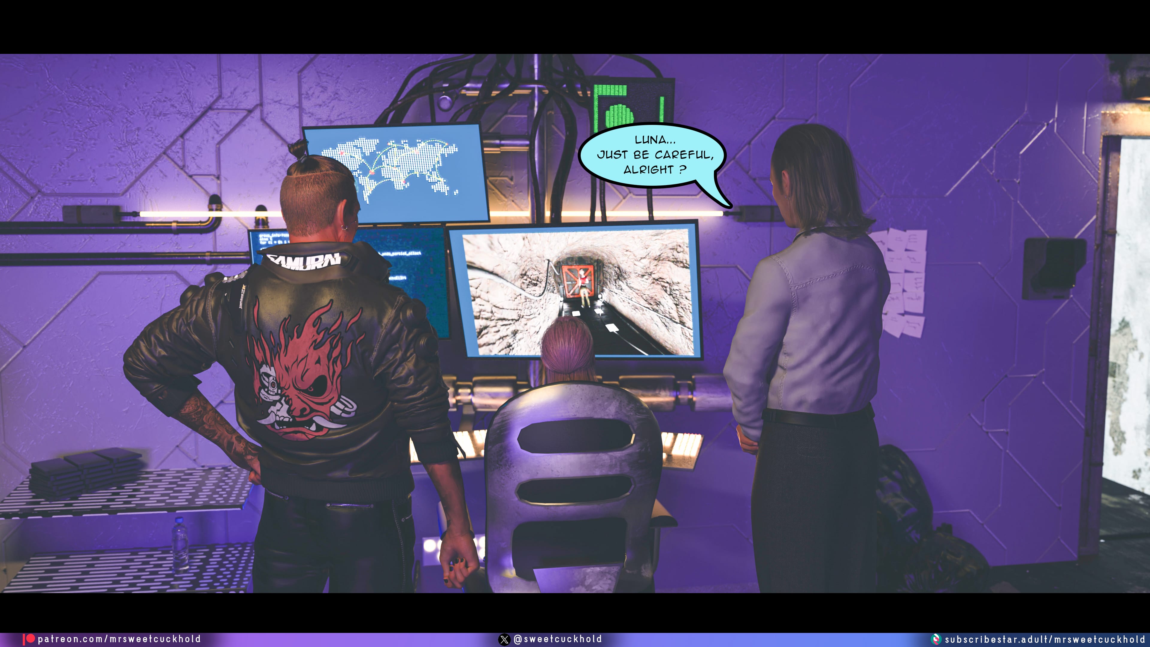 Street Corruption (Cyberpunk 2077) [Mr.SweetCuckhold] Chapter 2 Page 90