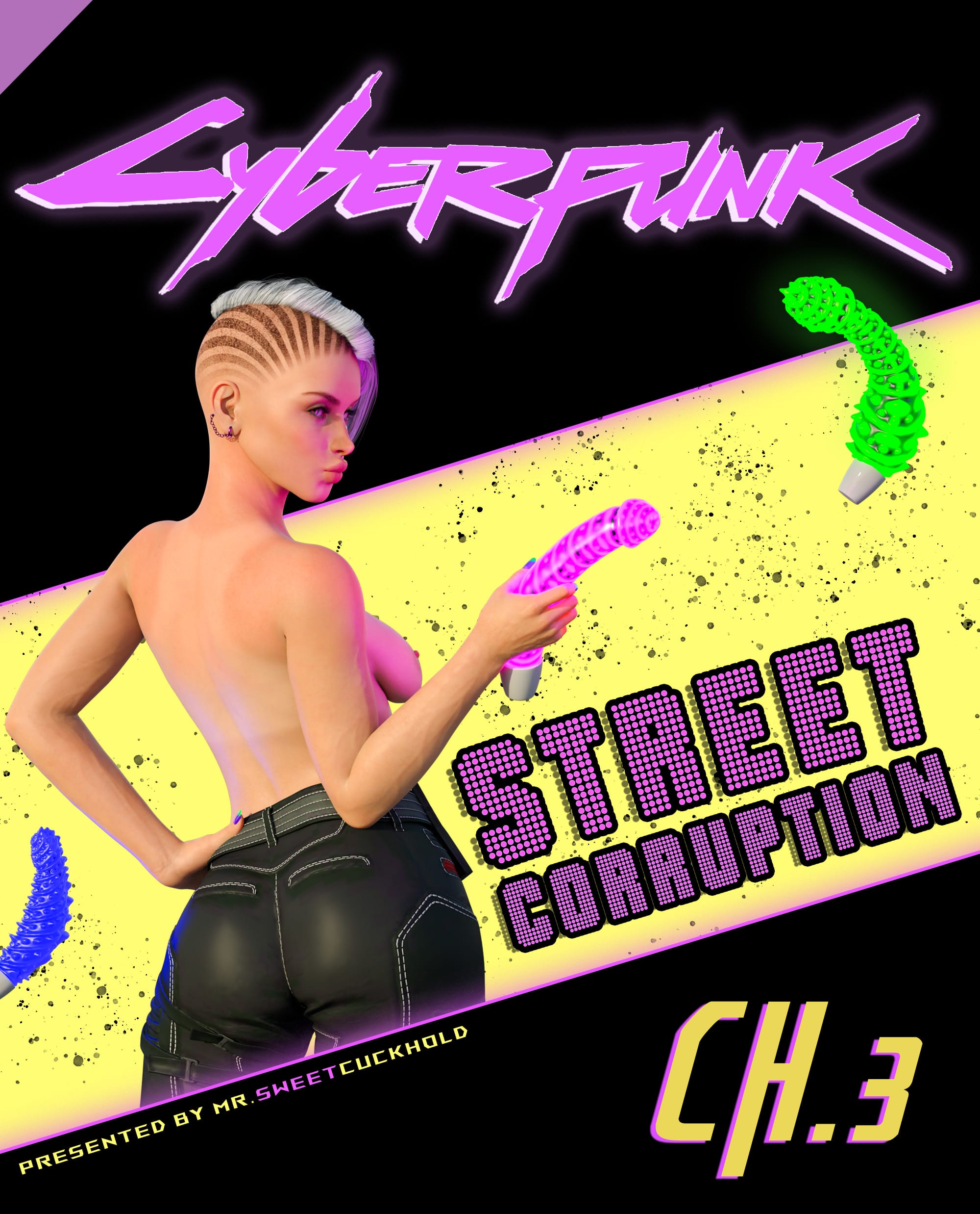 Street Corruption (Cyberpunk 2077) [Mr.SweetCuckhold] Chapter 3 Page 1