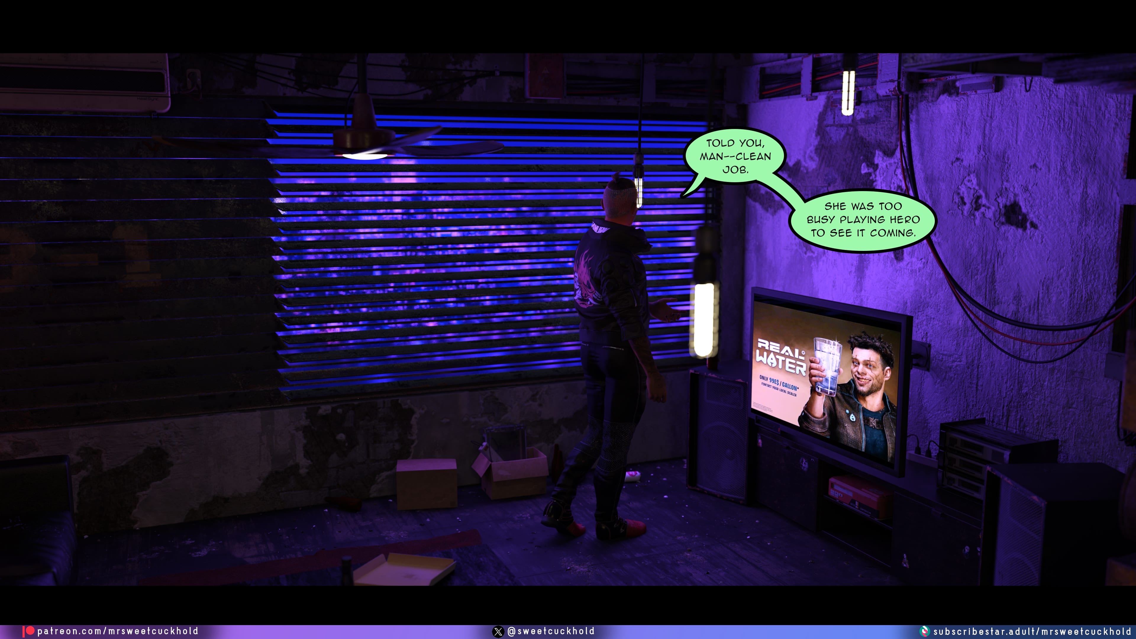 Street Corruption (Cyberpunk 2077) [Mr.SweetCuckhold] Chapter 3 Page 132