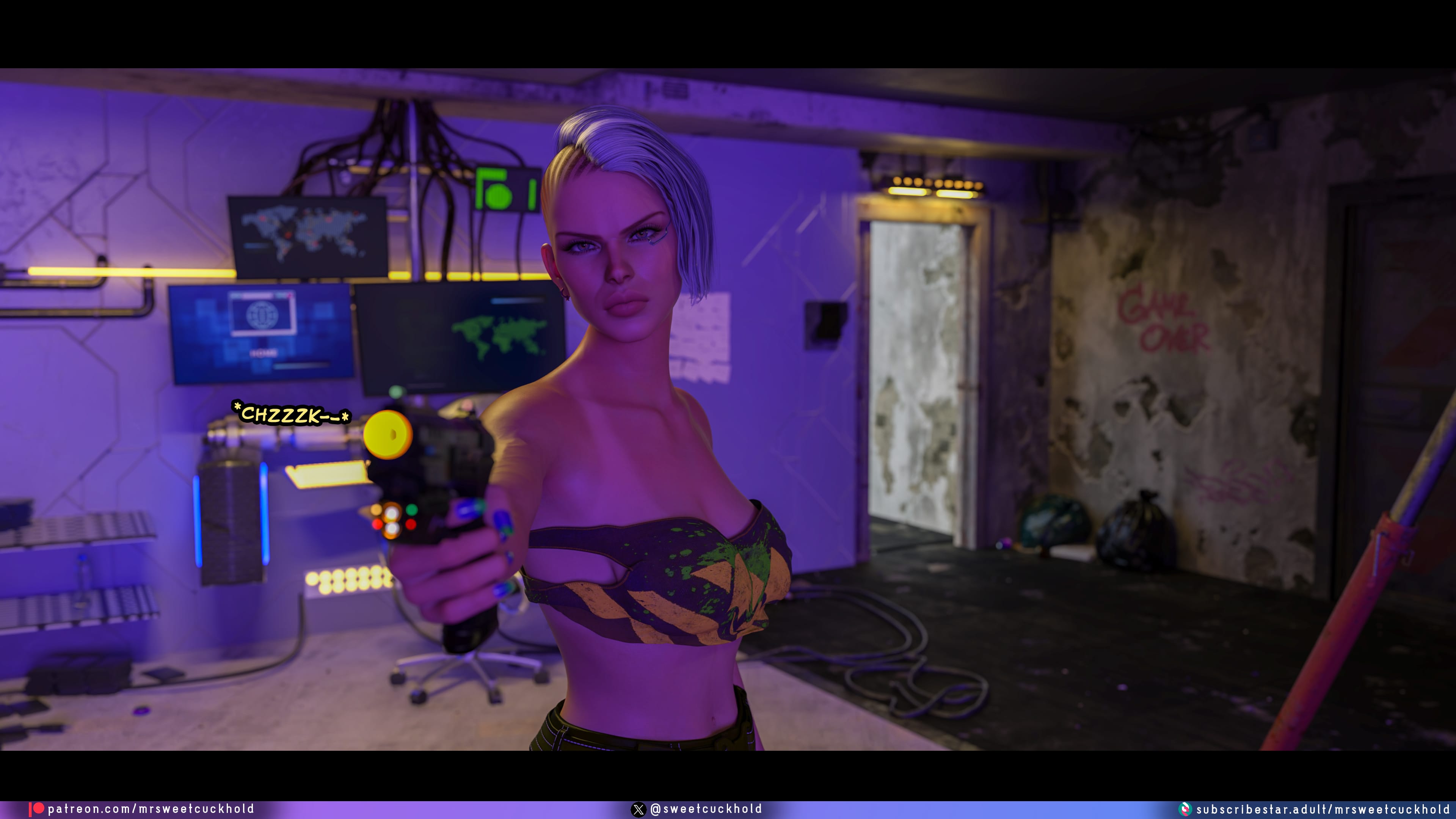 Street Corruption (Cyberpunk 2077) [Mr.SweetCuckhold] Chapter 3 Page 134