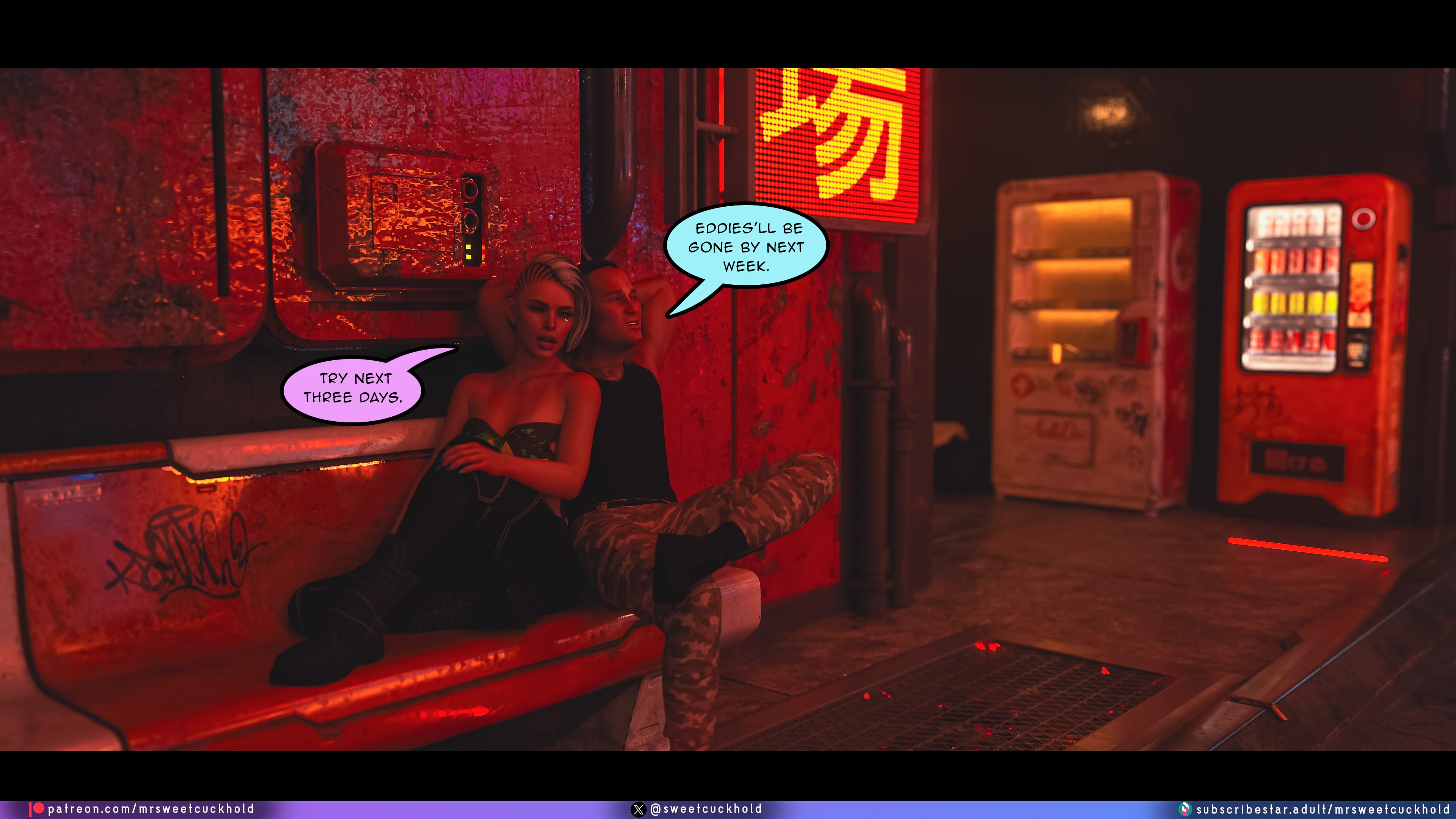 Street Corruption (Cyberpunk 2077) [Mr.SweetCuckhold] Chapter 3 Page 31