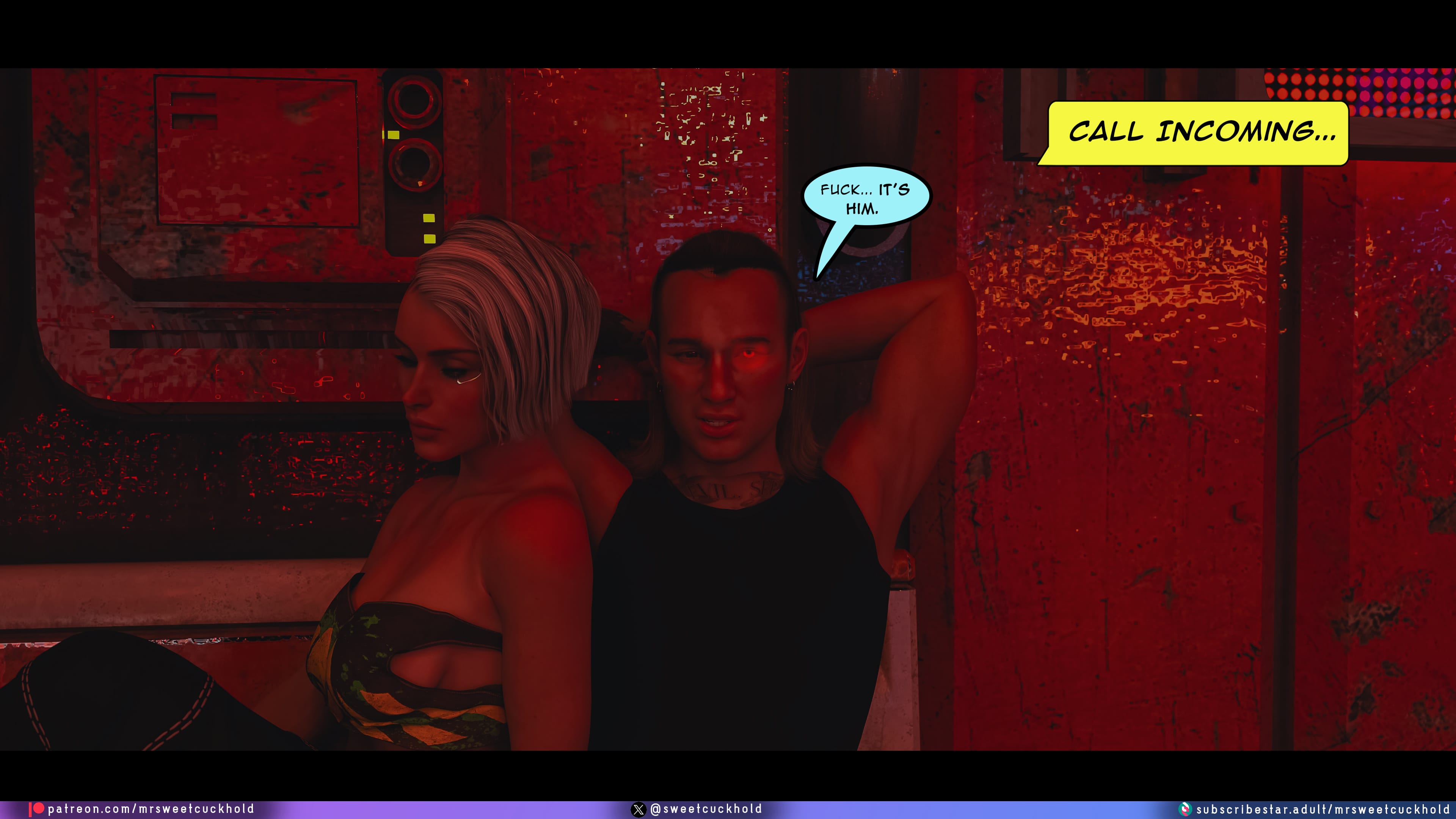 Street Corruption (Cyberpunk 2077) [Mr.SweetCuckhold] Chapter 3 Page 35