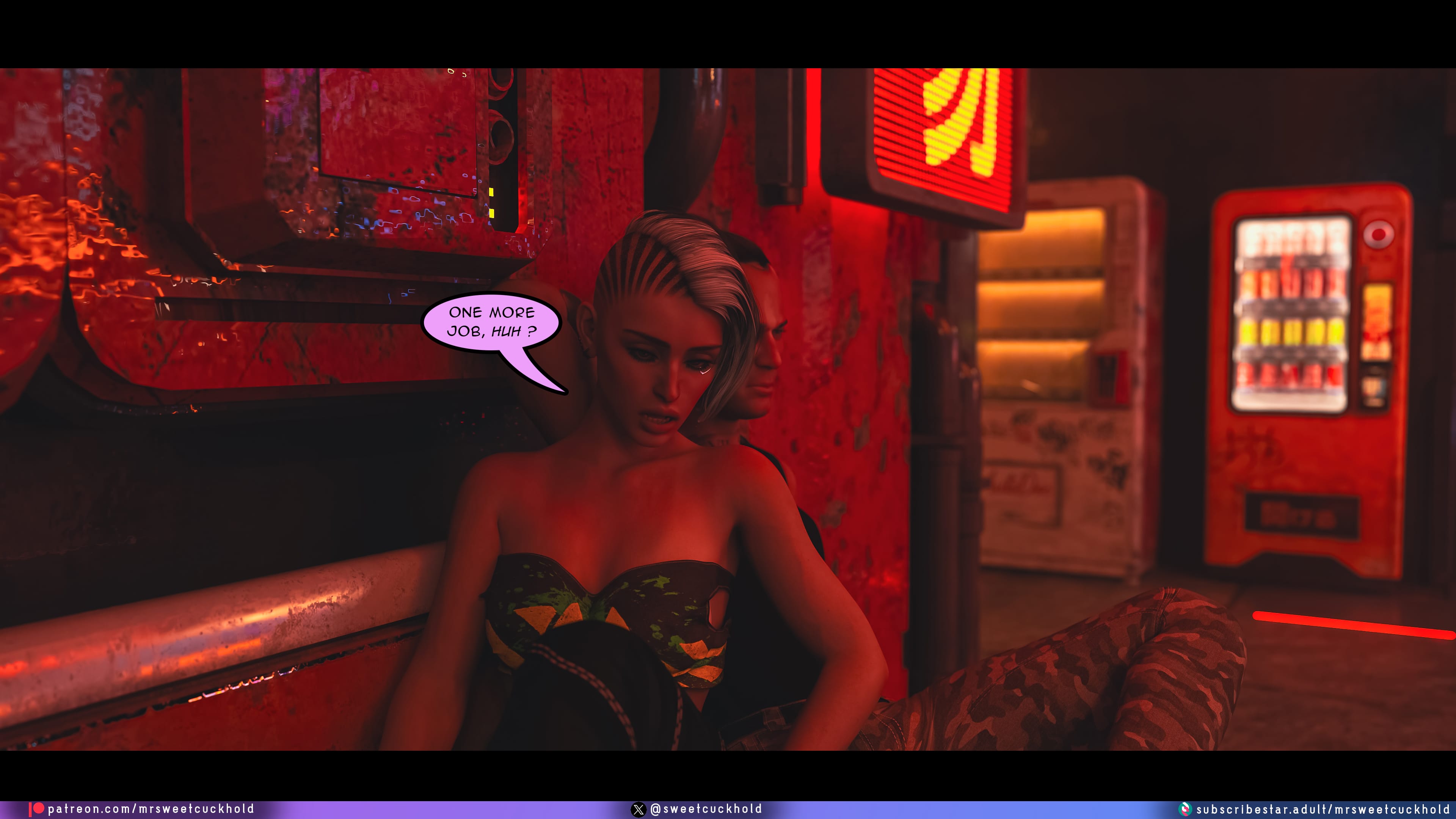 Street Corruption (Cyberpunk 2077) [Mr.SweetCuckhold] Chapter 3 Page 39