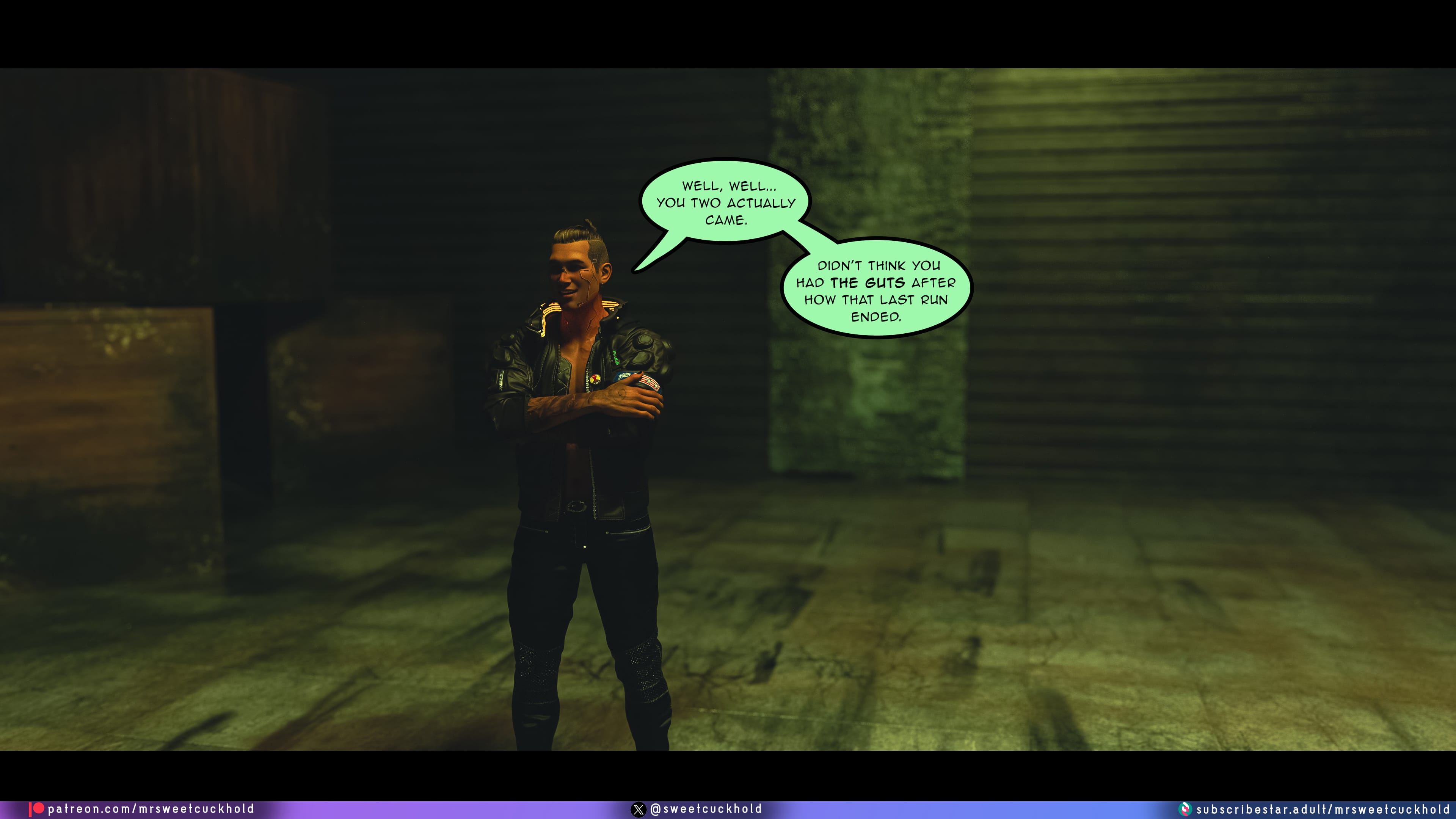 Street Corruption (Cyberpunk 2077) [Mr.SweetCuckhold] Chapter 3 Page 44