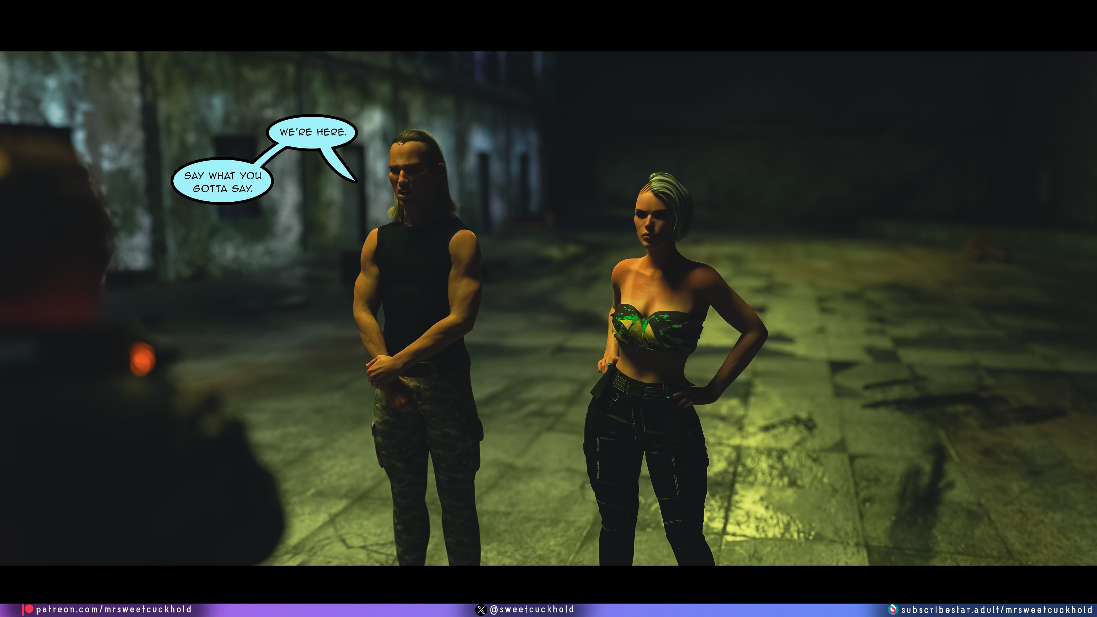 Street Corruption (Cyberpunk 2077) [Mr.SweetCuckhold] Chapter 3 Page 45