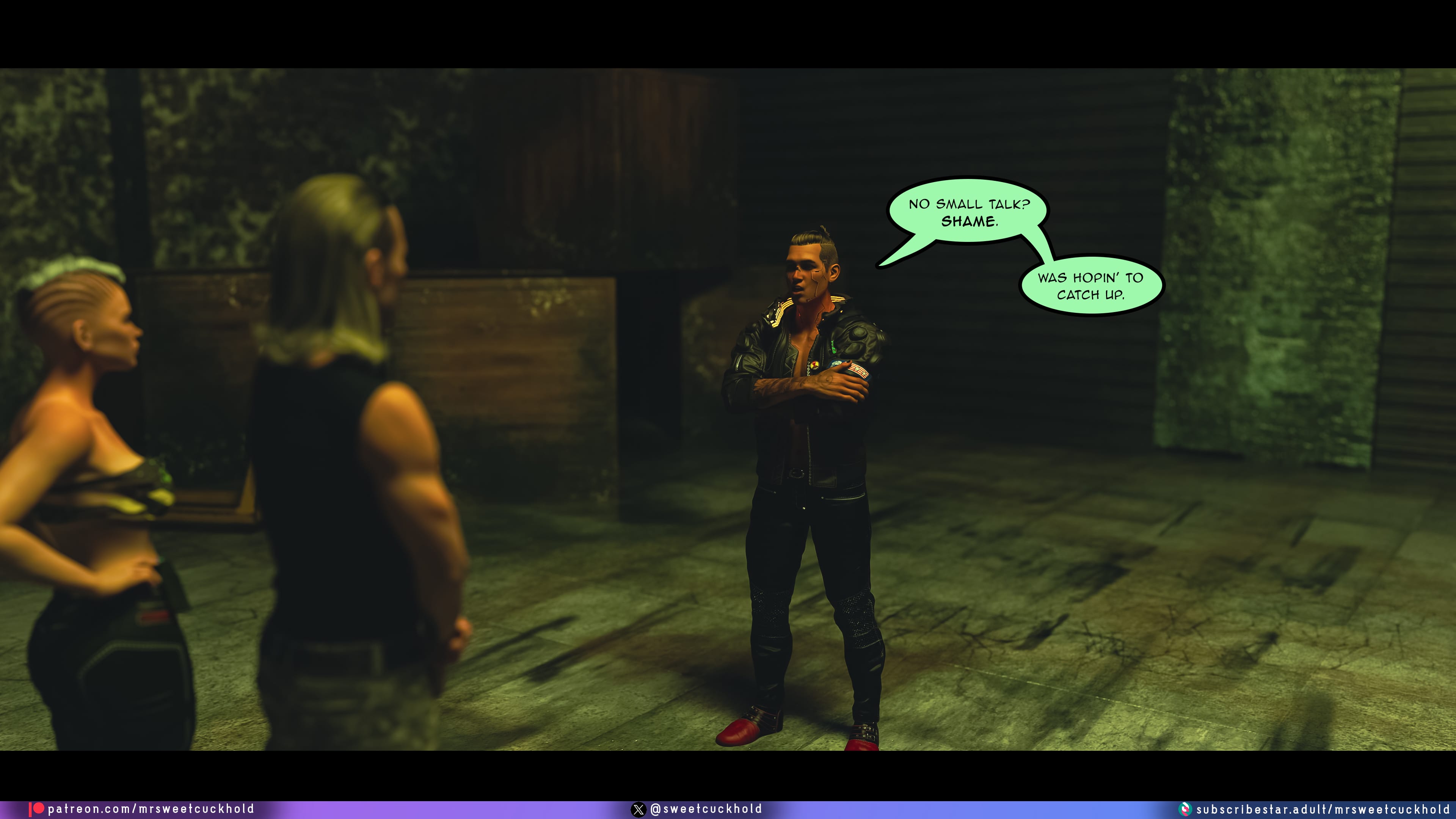 Street Corruption (Cyberpunk 2077) [Mr.SweetCuckhold] Chapter 3 Page 46