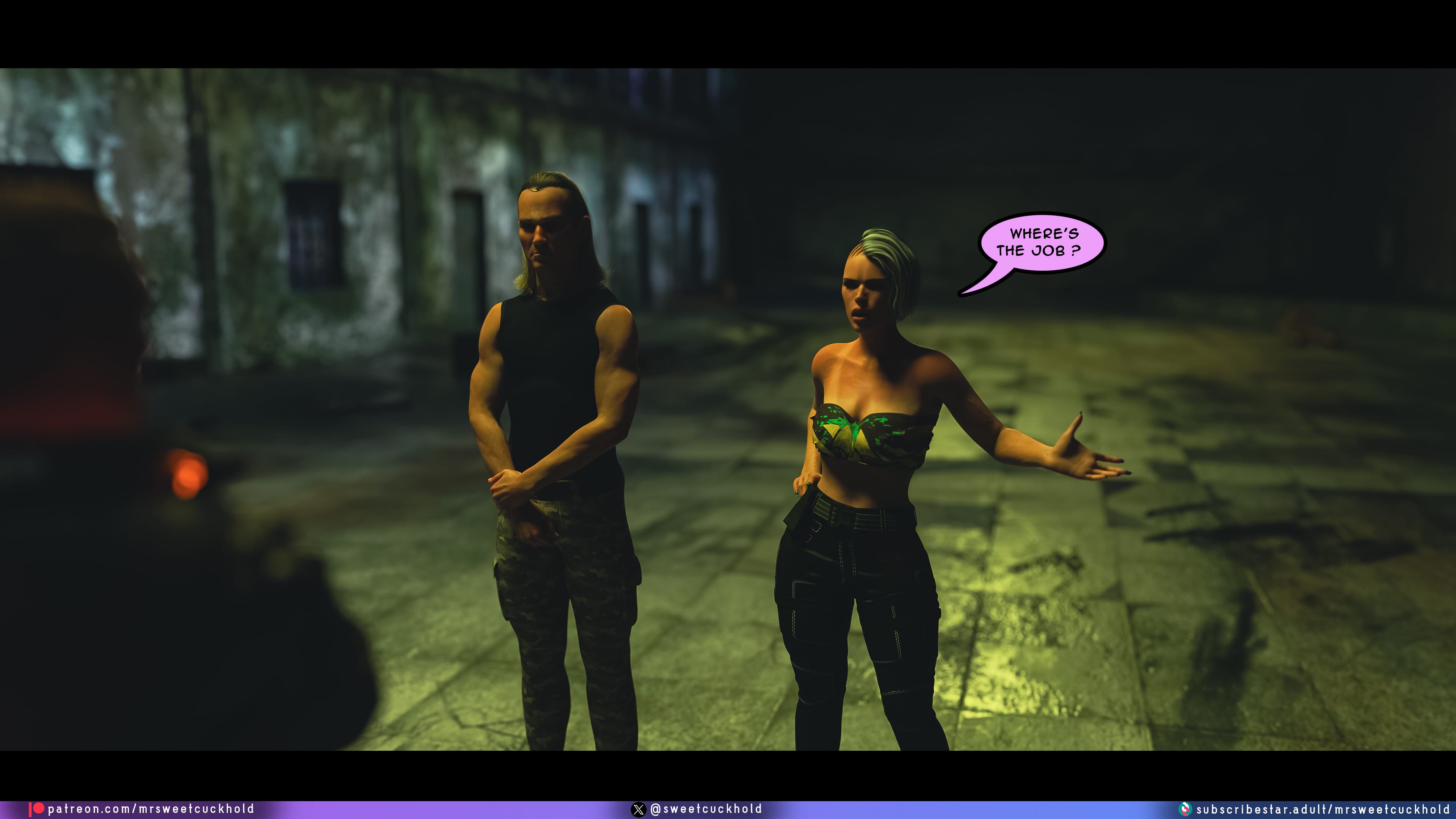 Street Corruption (Cyberpunk 2077) [Mr.SweetCuckhold] Chapter 3 Page 48