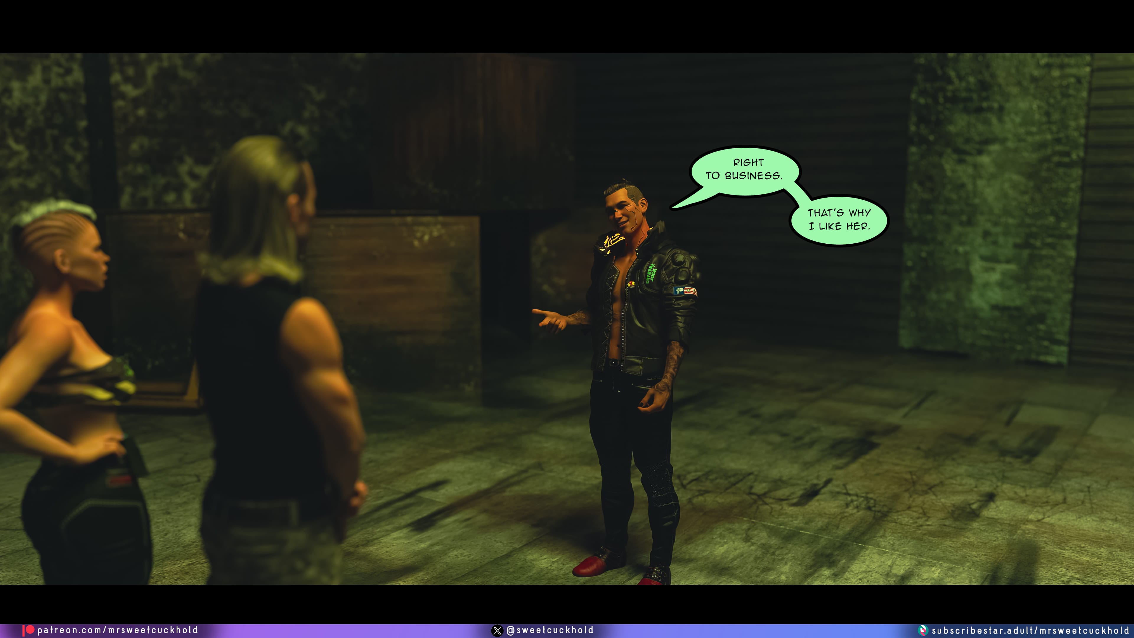 Street Corruption (Cyberpunk 2077) [Mr.SweetCuckhold] Chapter 3 Page 49