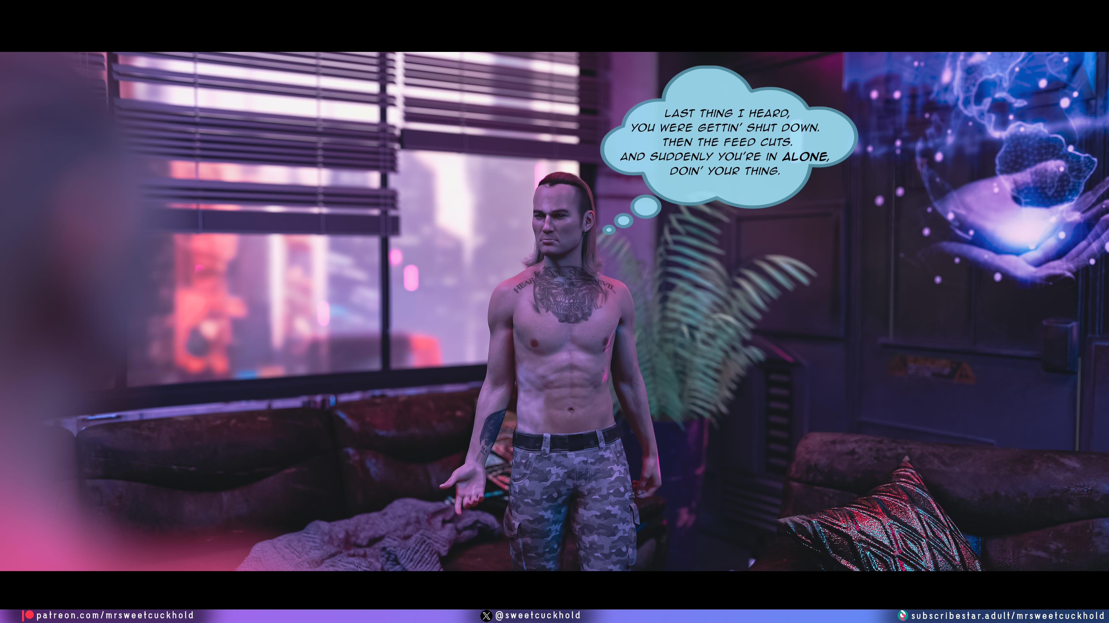 Street Corruption (Cyberpunk 2077) [Mr.SweetCuckhold] Chapter 3 Page 5
