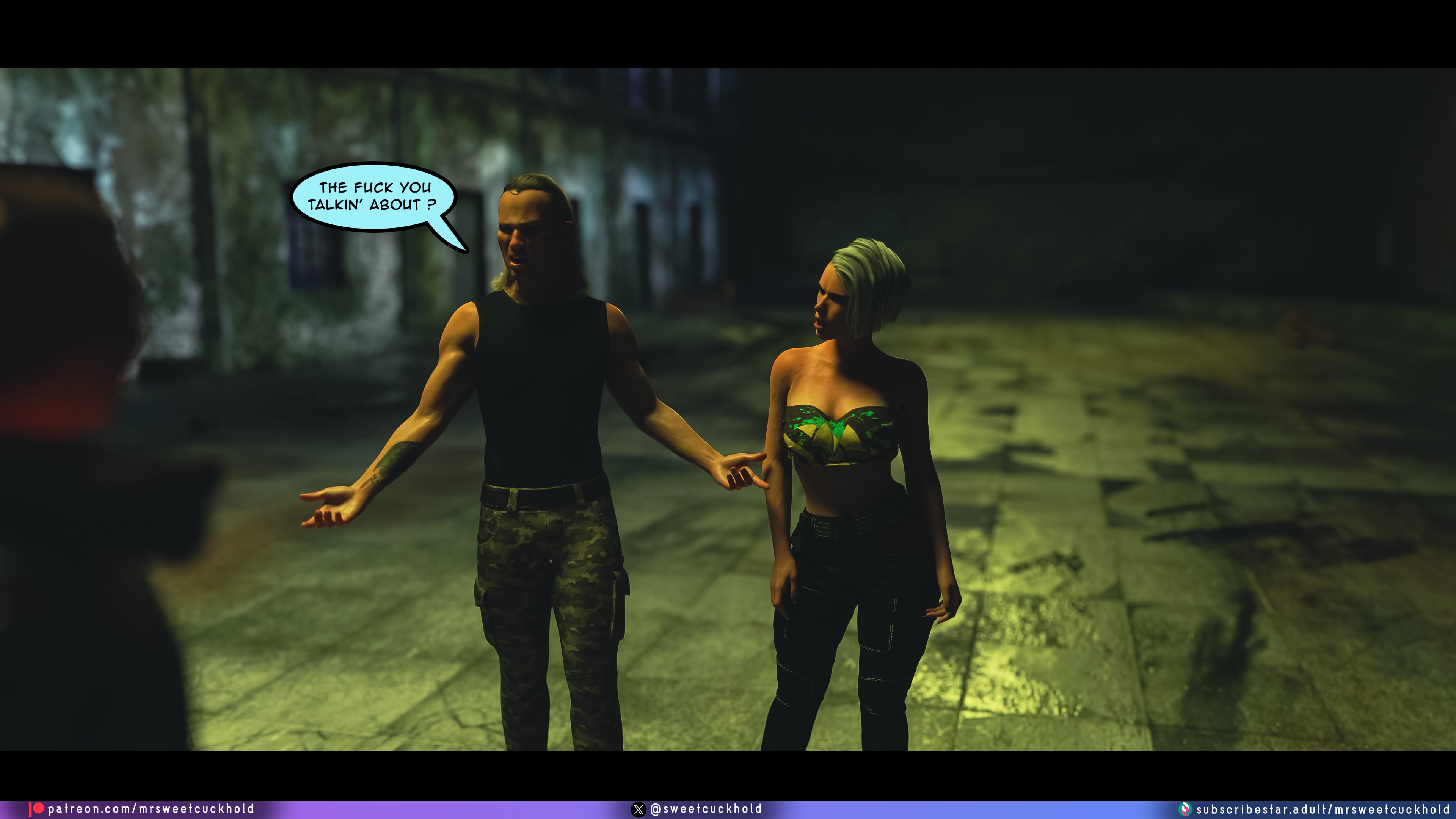 Street Corruption (Cyberpunk 2077) [Mr.SweetCuckhold] Chapter 3 Page 52