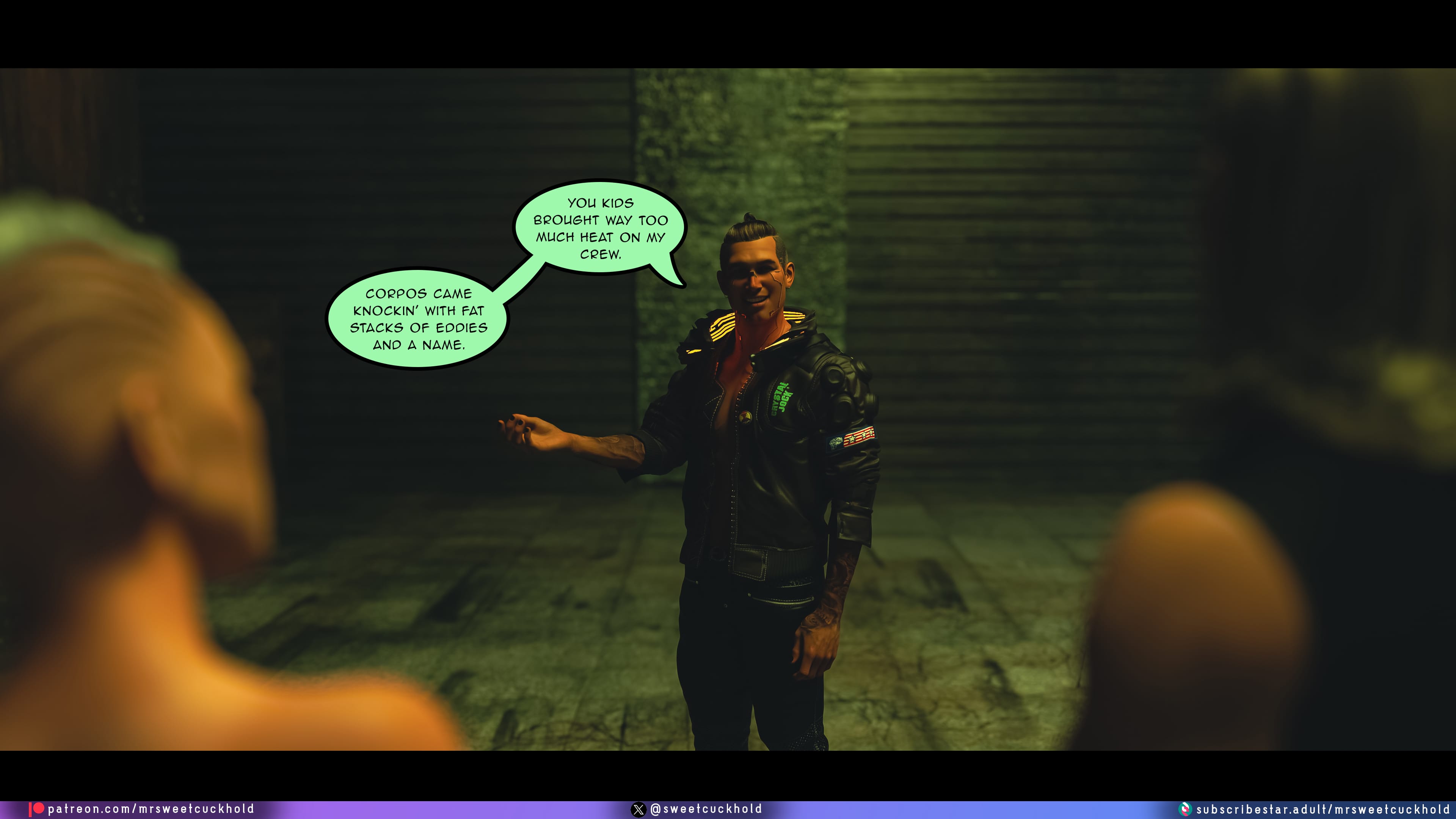Street Corruption (Cyberpunk 2077) [Mr.SweetCuckhold] Chapter 3 Page 53