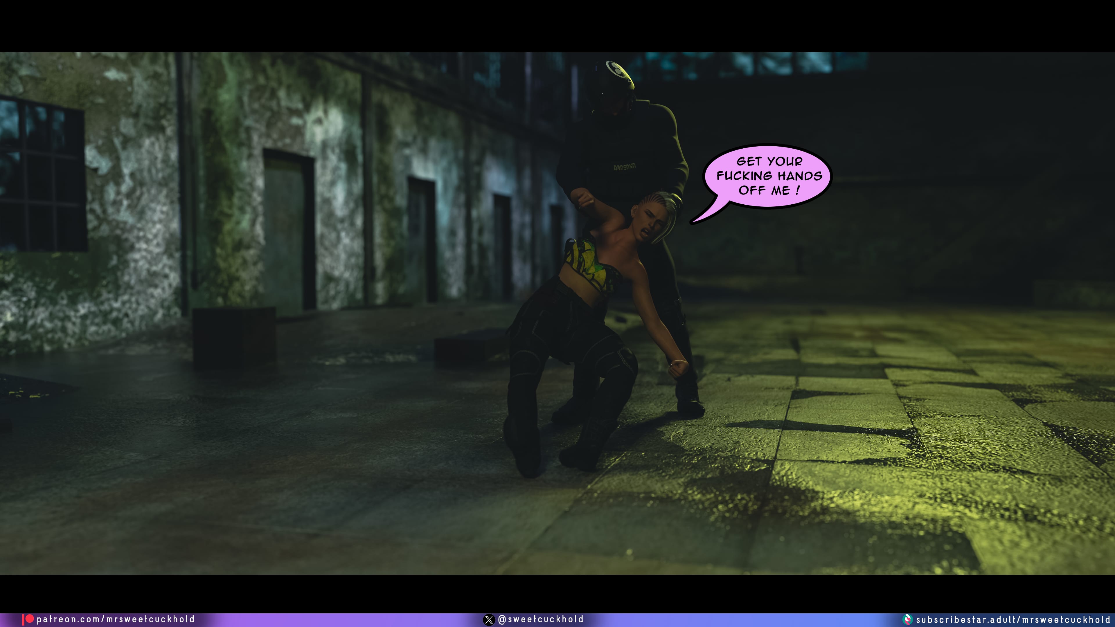 Street Corruption (Cyberpunk 2077) [Mr.SweetCuckhold] Chapter 3 Page 64