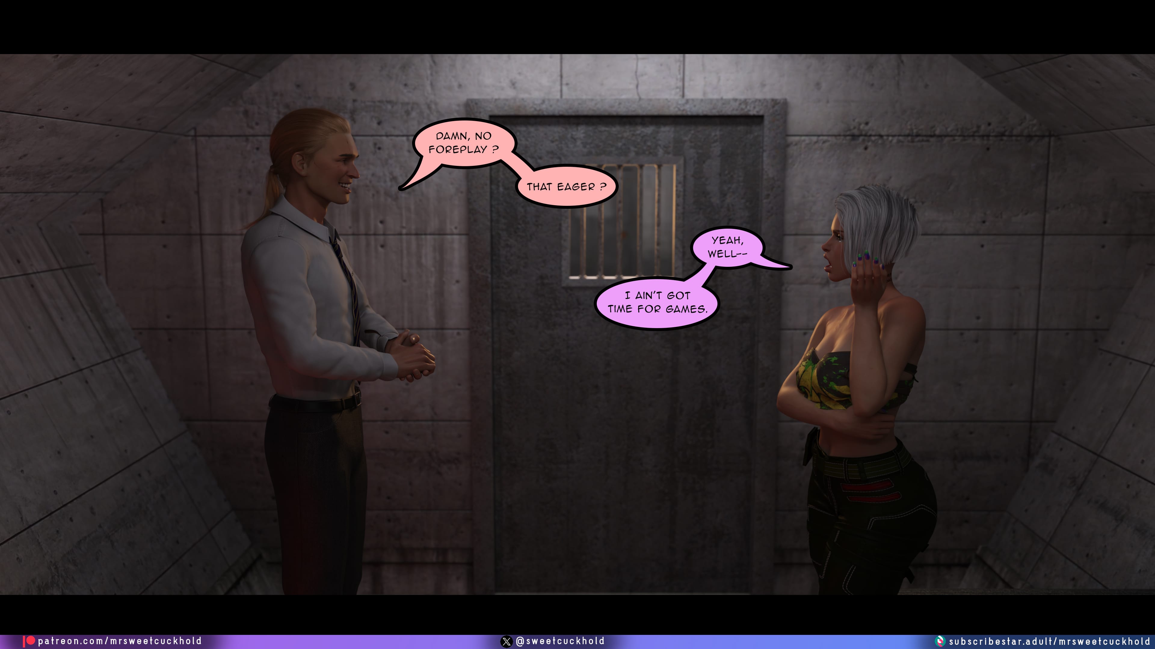 Street Corruption (Cyberpunk 2077) [Mr.SweetCuckhold] Chapter 3 Page 84