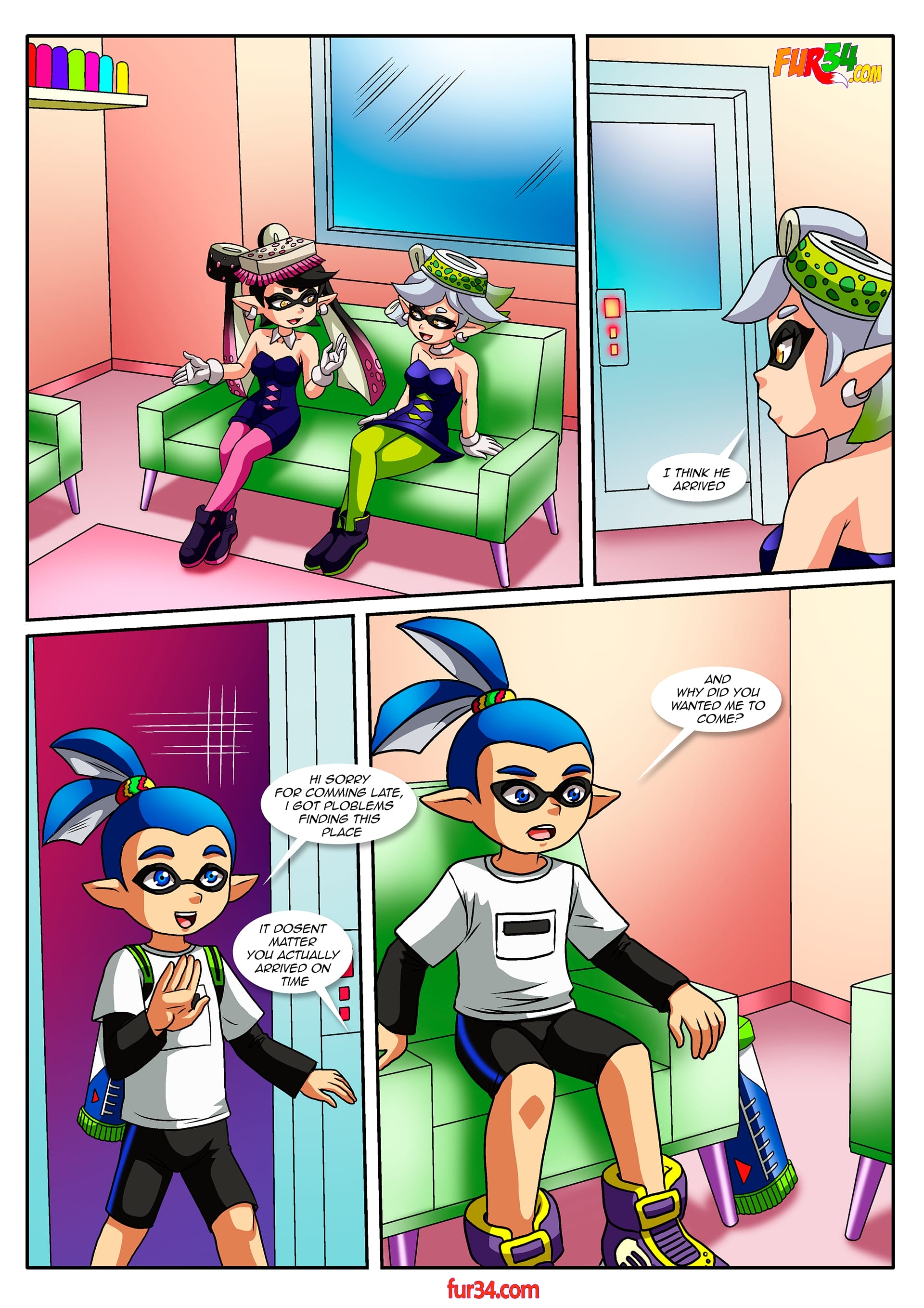 Tricolor Turfwar (Splatoon) [Palcomix] Chapter 1 Page 2
