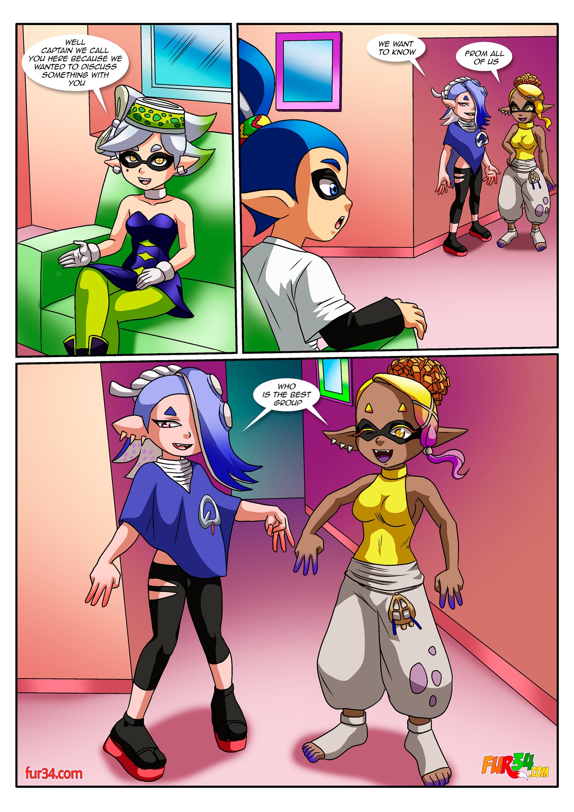 Tricolor Turfwar (Splatoon) [Palcomix] Chapter 1 Page 3