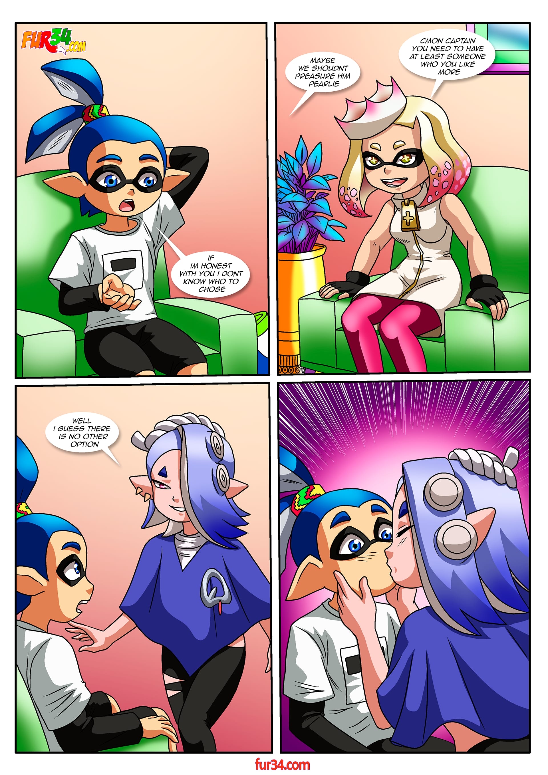 Tricolor Turfwar (Splatoon) [Palcomix] Chapter 1 Page 4