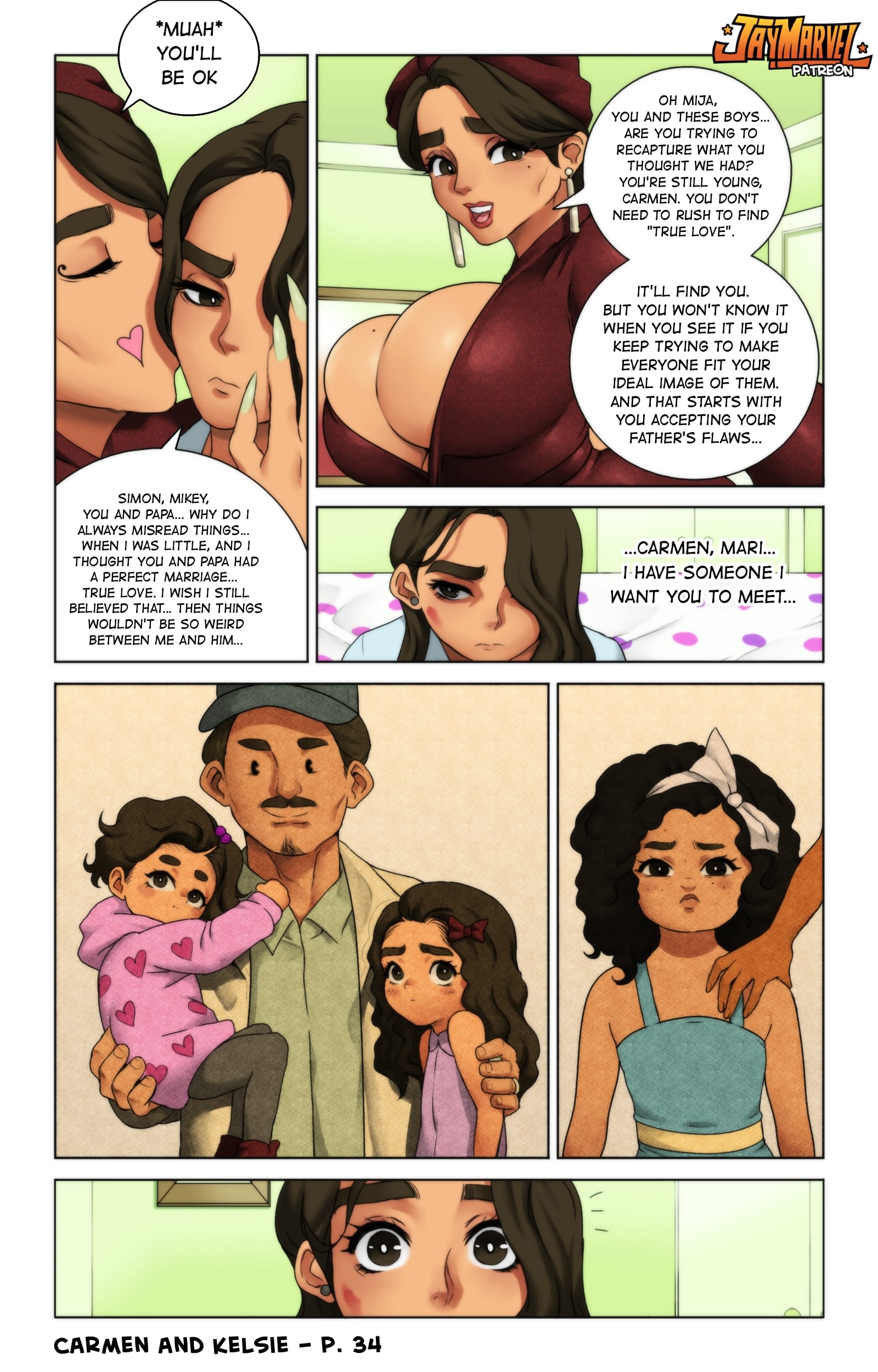 Carmen and Kelsie [Jay Marvel] Chapter 1 Page 50