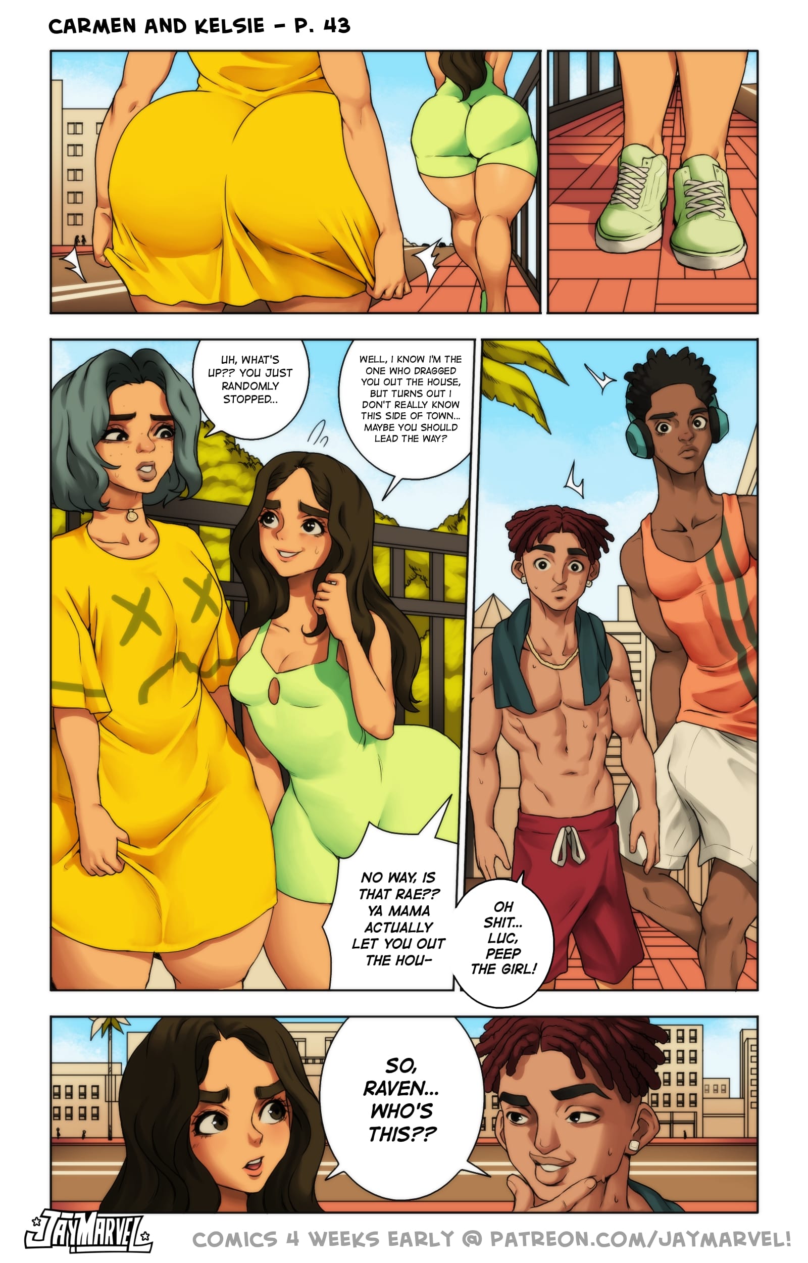 Carmen and Kelsie [Jay Marvel] Chapter 1 Page 59