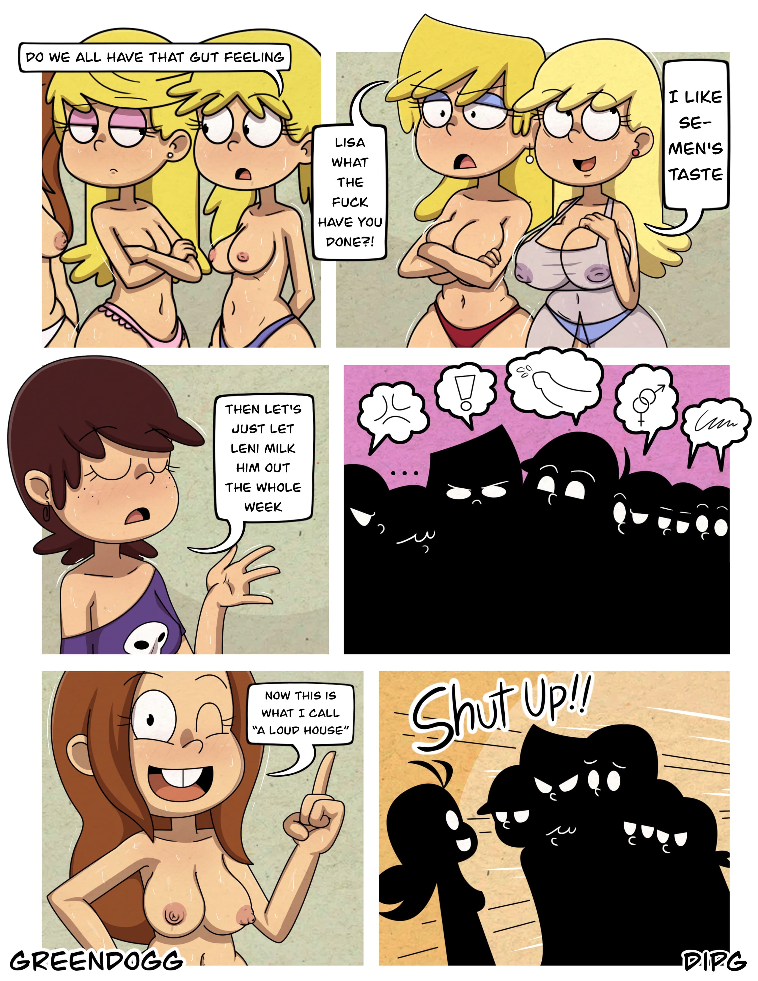 Sexual Instincts (The Loud House) [GreenDogg] Chapter 1 Page 15