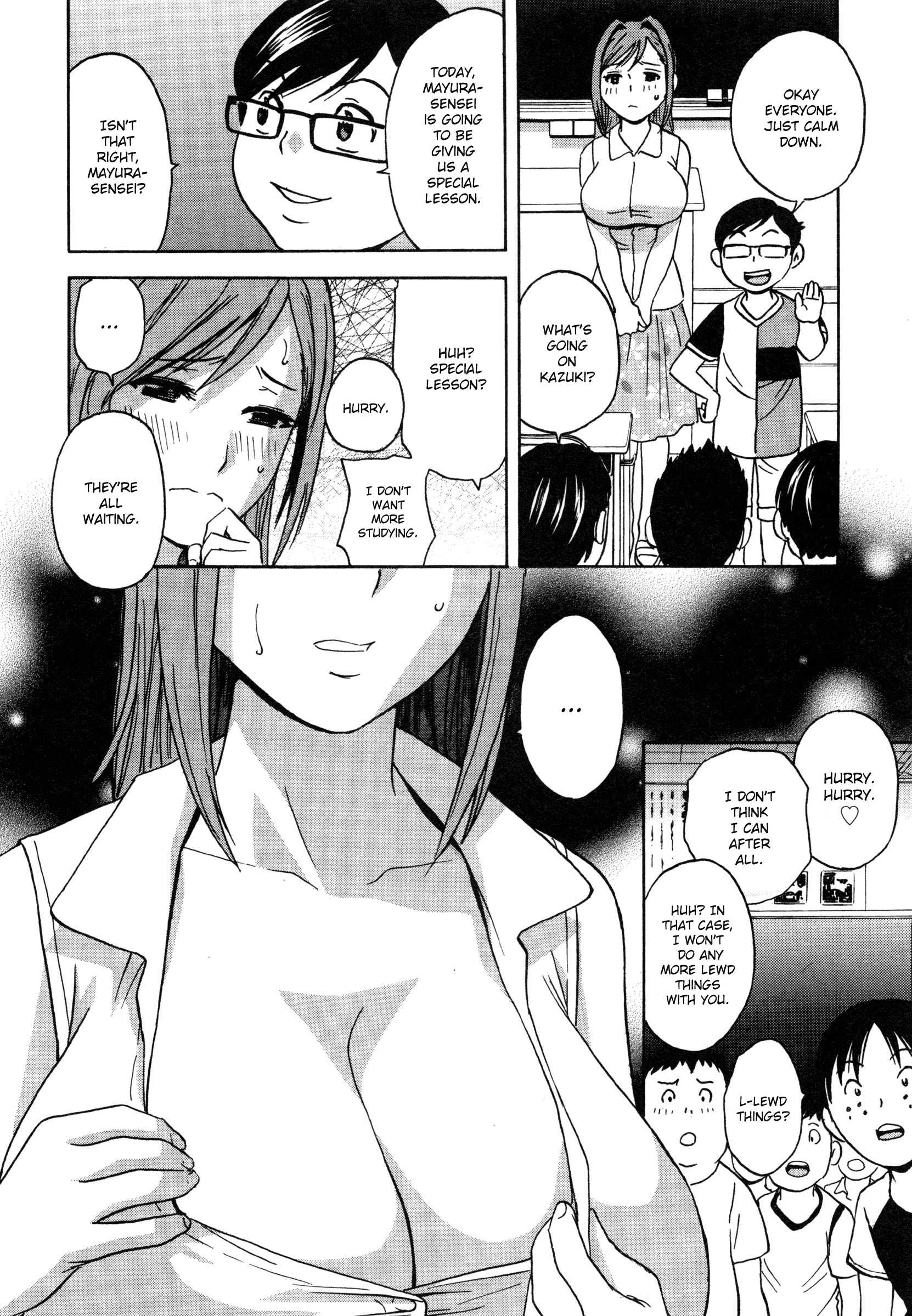 Ryoujoku!! Urechichi Paradise Chapter 7 Page 1