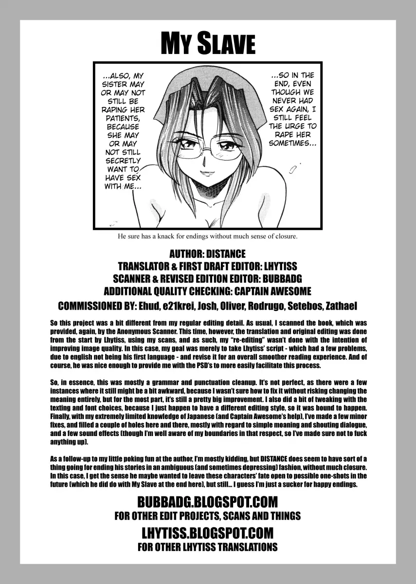 My SLAVE Chapter 7 Page 21