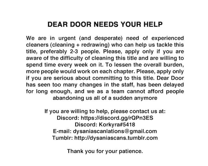 Dear Door Chapter 6 Page 27