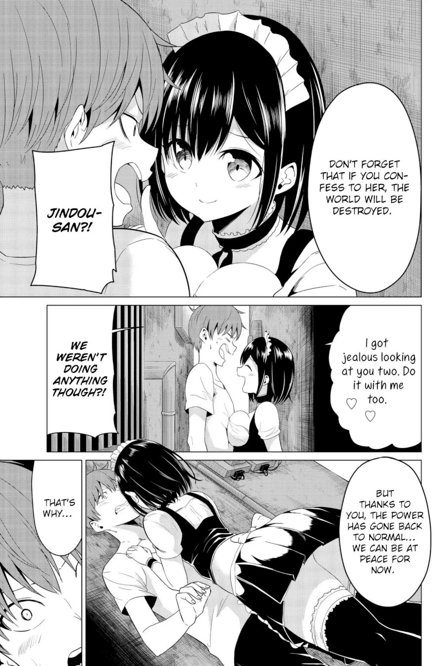 Sekai ka Kanojo ka Erabenai Chapter 12 Page 19