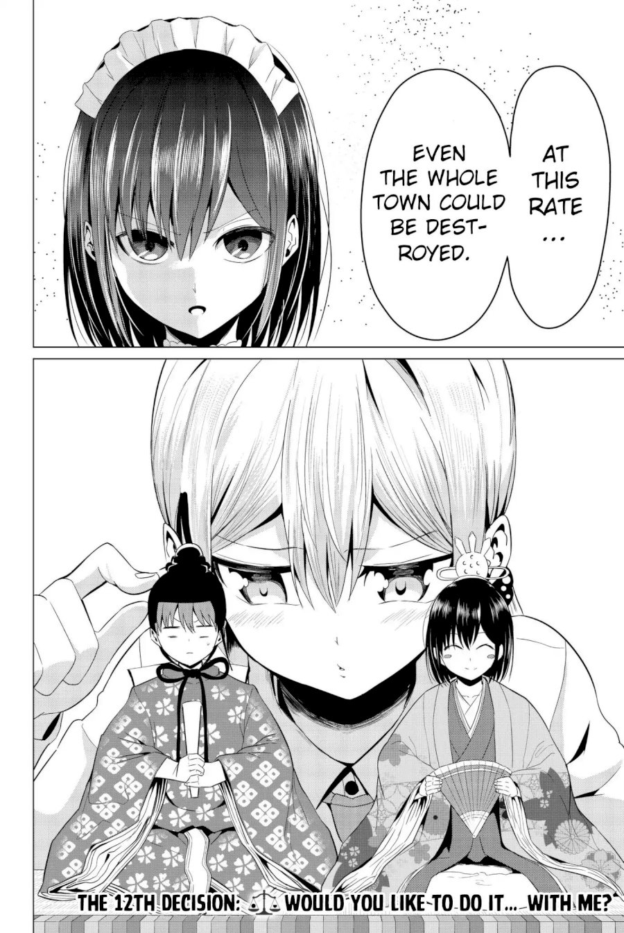 Sekai ka Kanojo ka Erabenai Chapter 12 Page 2