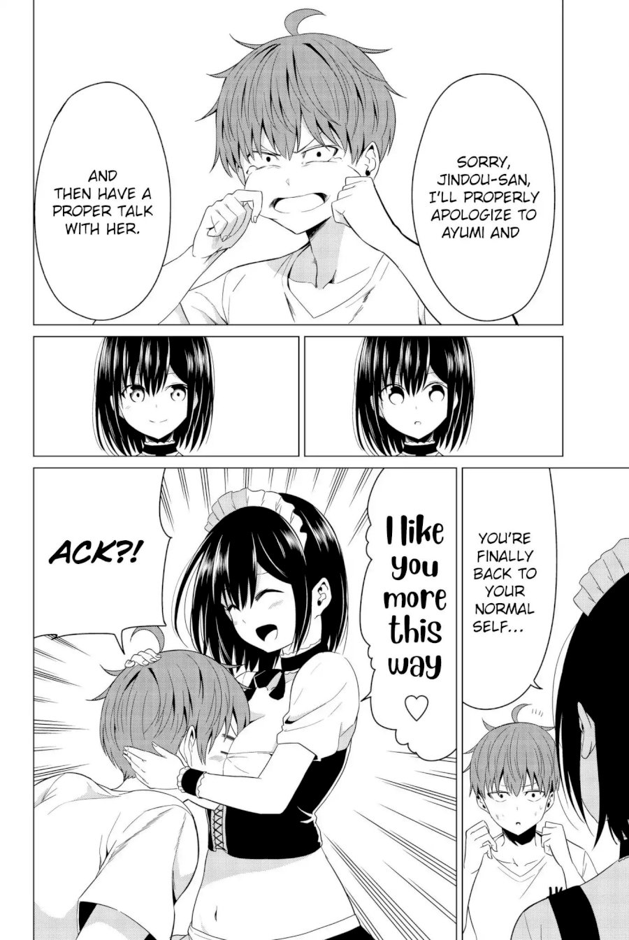 Sekai ka Kanojo ka Erabenai Chapter 12 Page 4