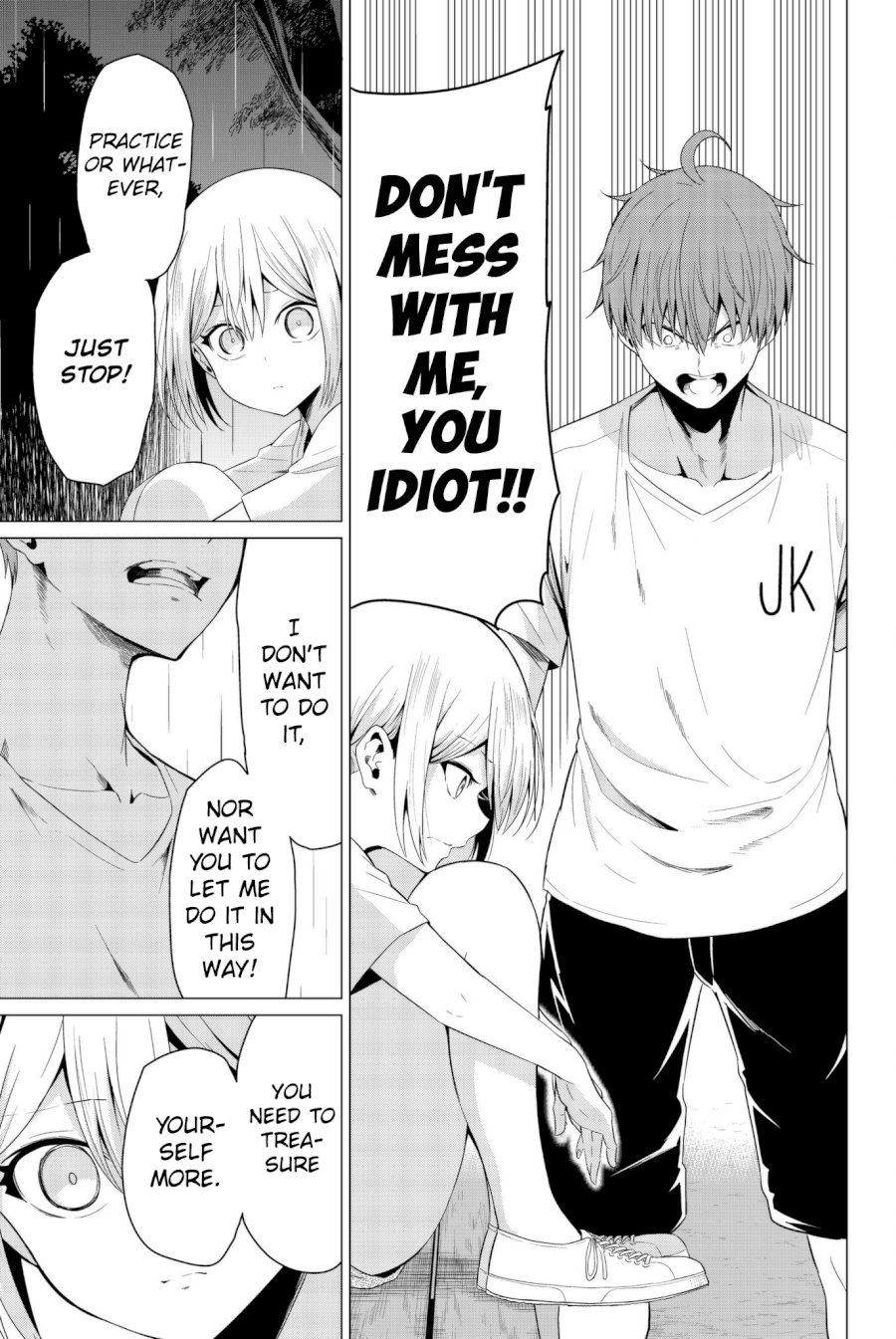 Sekai ka Kanojo ka Erabenai Chapter 13: The 13Th Decision: Hey, Did Something Happen? Page 12
