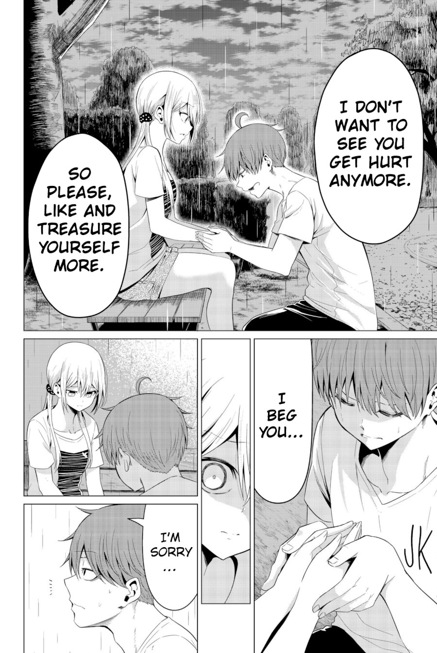 Sekai ka Kanojo ka Erabenai Chapter 13: The 13Th Decision: Hey, Did Something Happen? Page 13