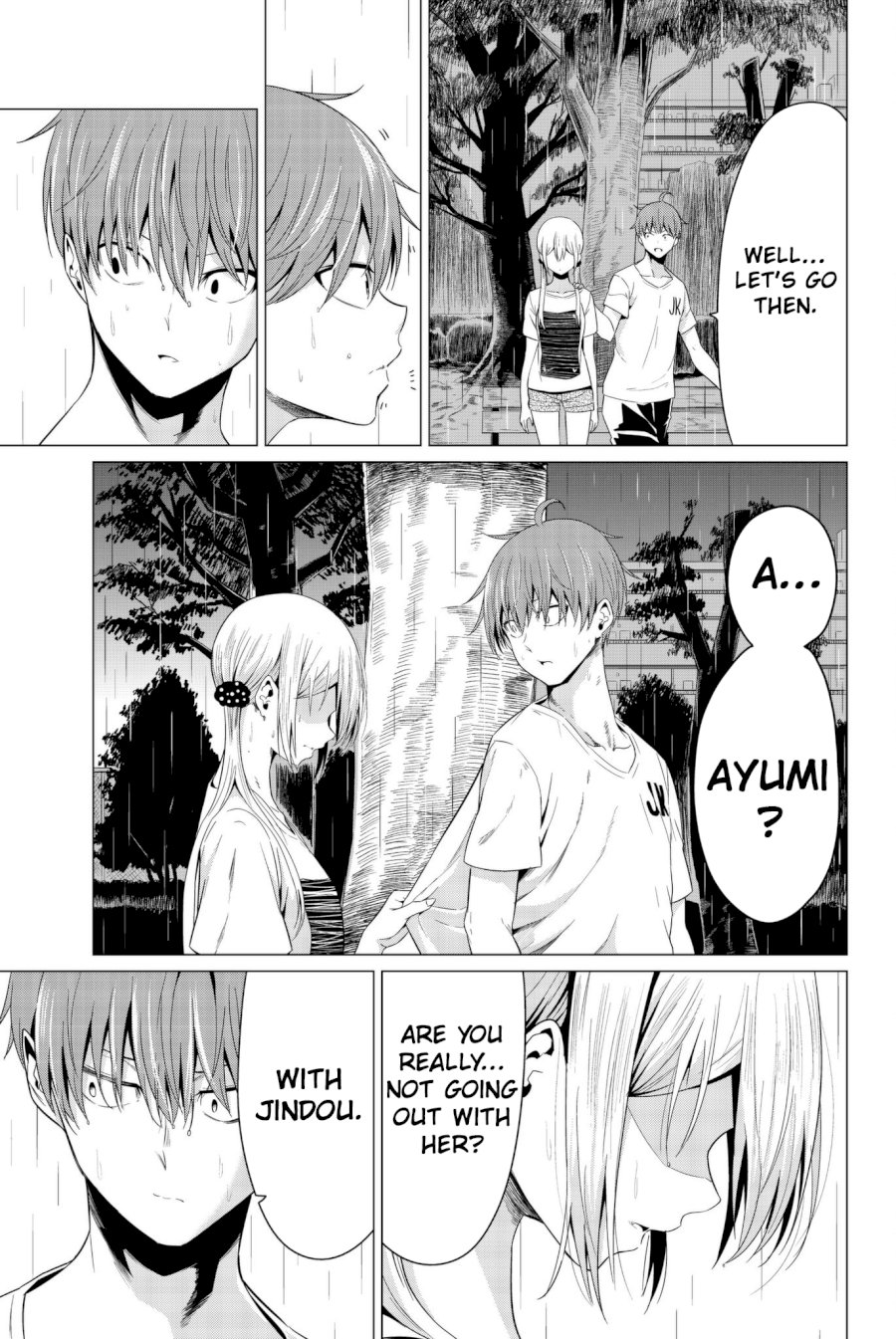 Sekai ka Kanojo ka Erabenai Chapter 13: The 13Th Decision: Hey, Did Something Happen? Page 16