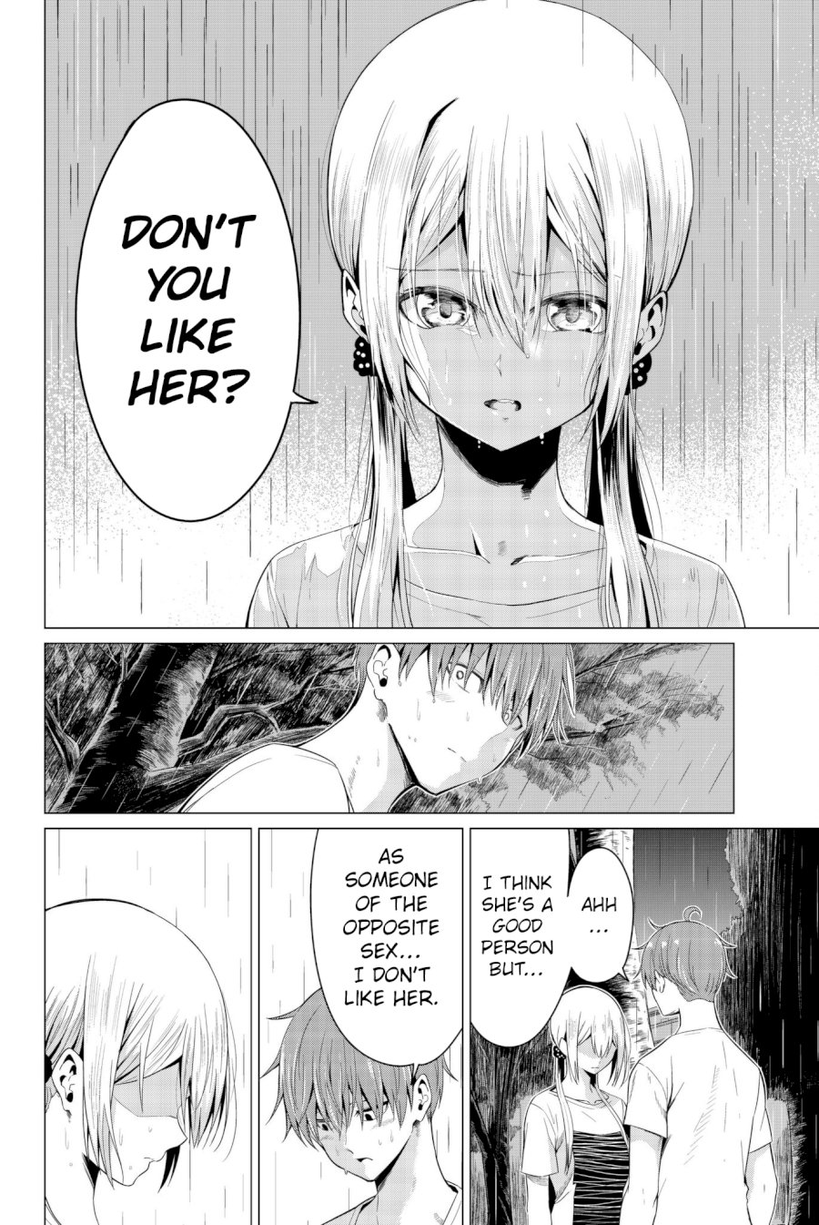 Sekai ka Kanojo ka Erabenai Chapter 13: The 13Th Decision: Hey, Did Something Happen? Page 17