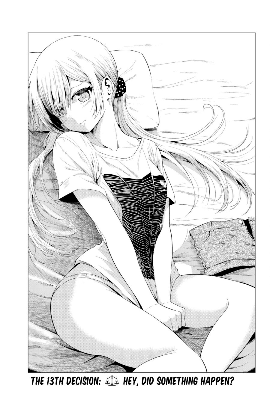 Sekai ka Kanojo ka Erabenai Chapter 13: The 13Th Decision: Hey, Did Something Happen? Page 2