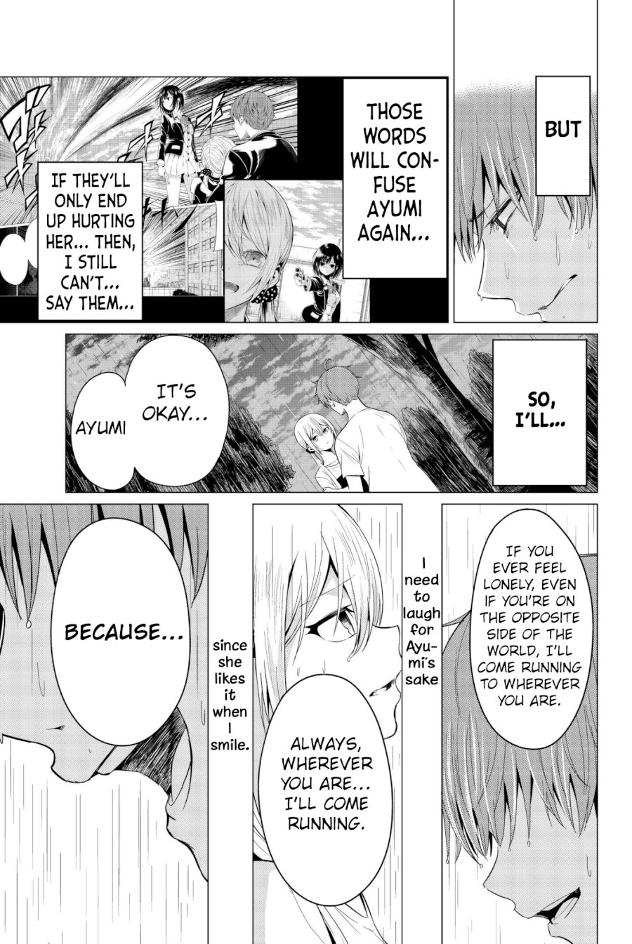 Sekai ka Kanojo ka Erabenai Chapter 13: The 13Th Decision: Hey, Did Something Happen? Page 22
