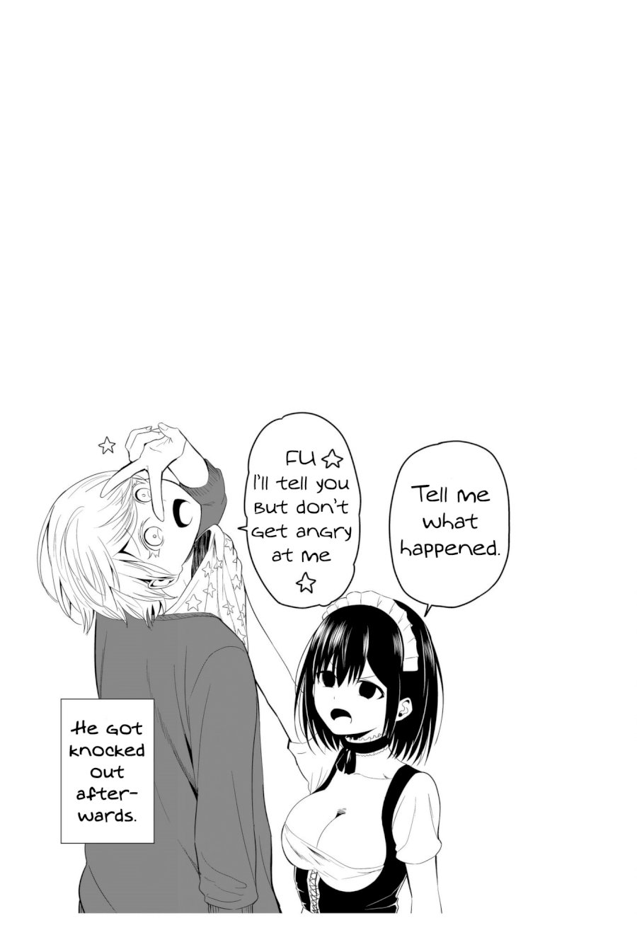 Sekai ka Kanojo ka Erabenai Chapter 13: The 13Th Decision: Hey, Did Something Happen? Page 38